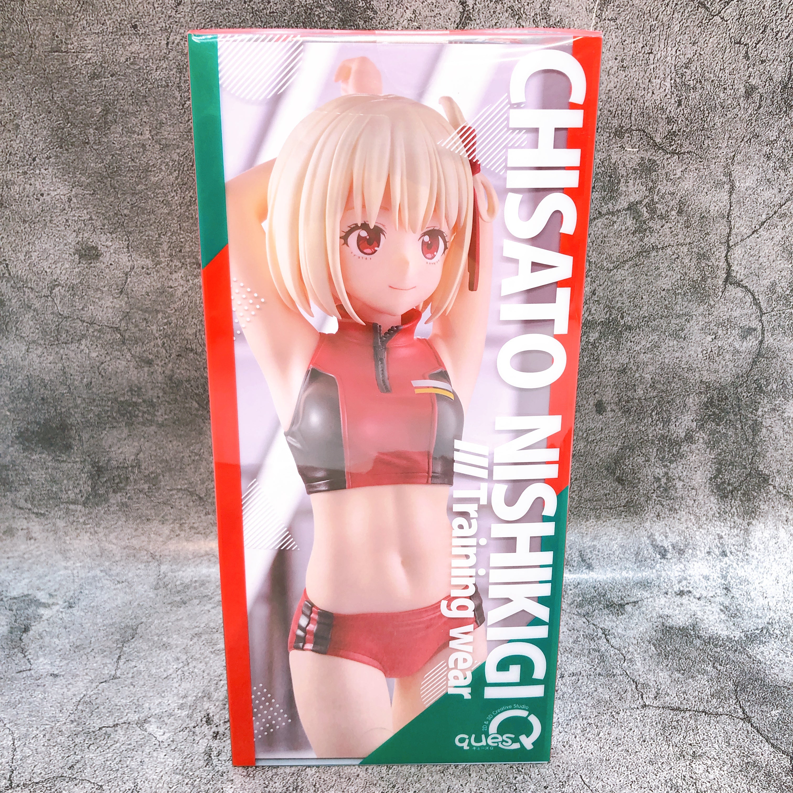Lycoris Recoil Chisato Nishikigi Training Wear 1/7 Scale Figure quesQ Japan NEW