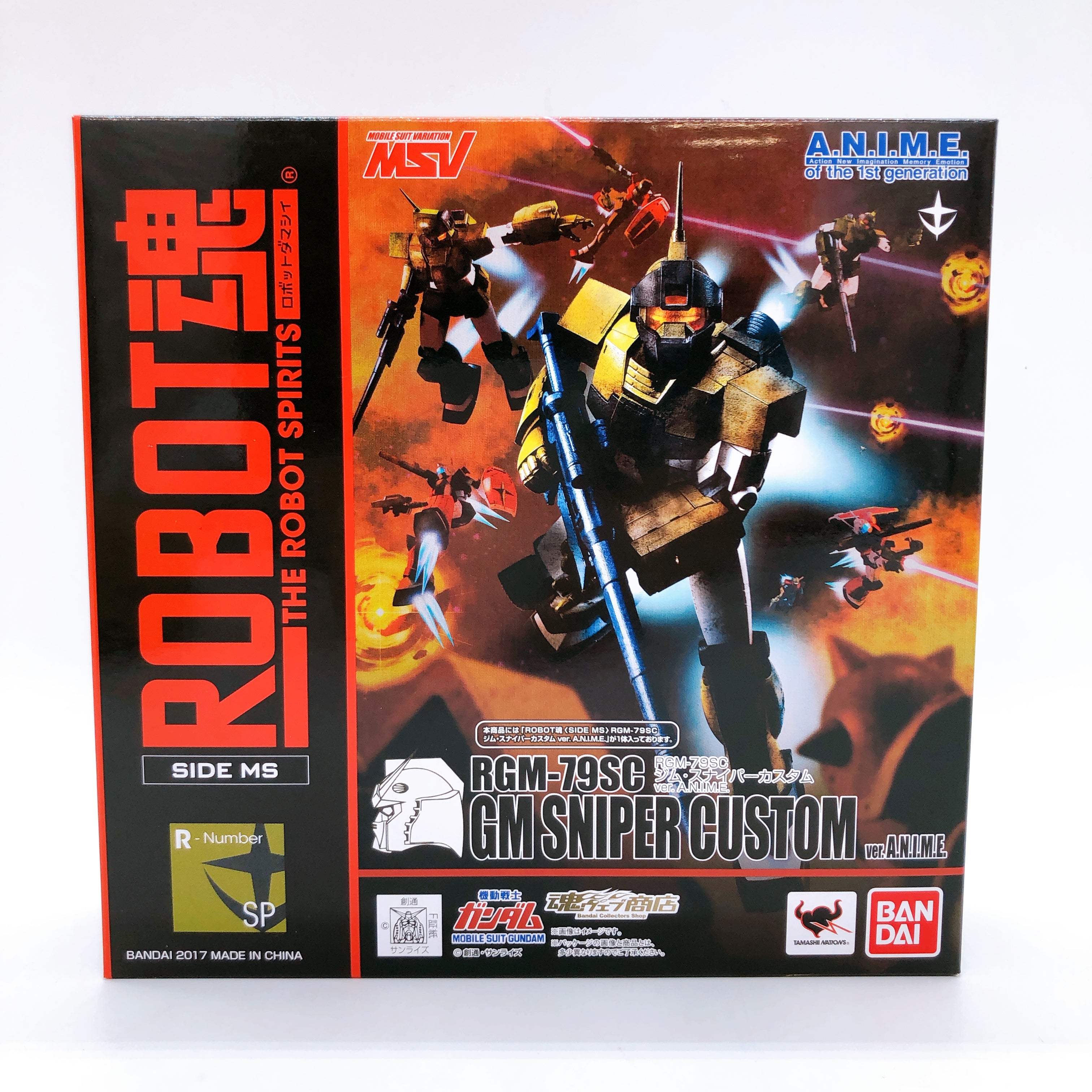 ROBOT SPIRITS SIDE MS GM Sniper Custom ver. A.N.I.M.E. Tamashii Web Shop BANDAI