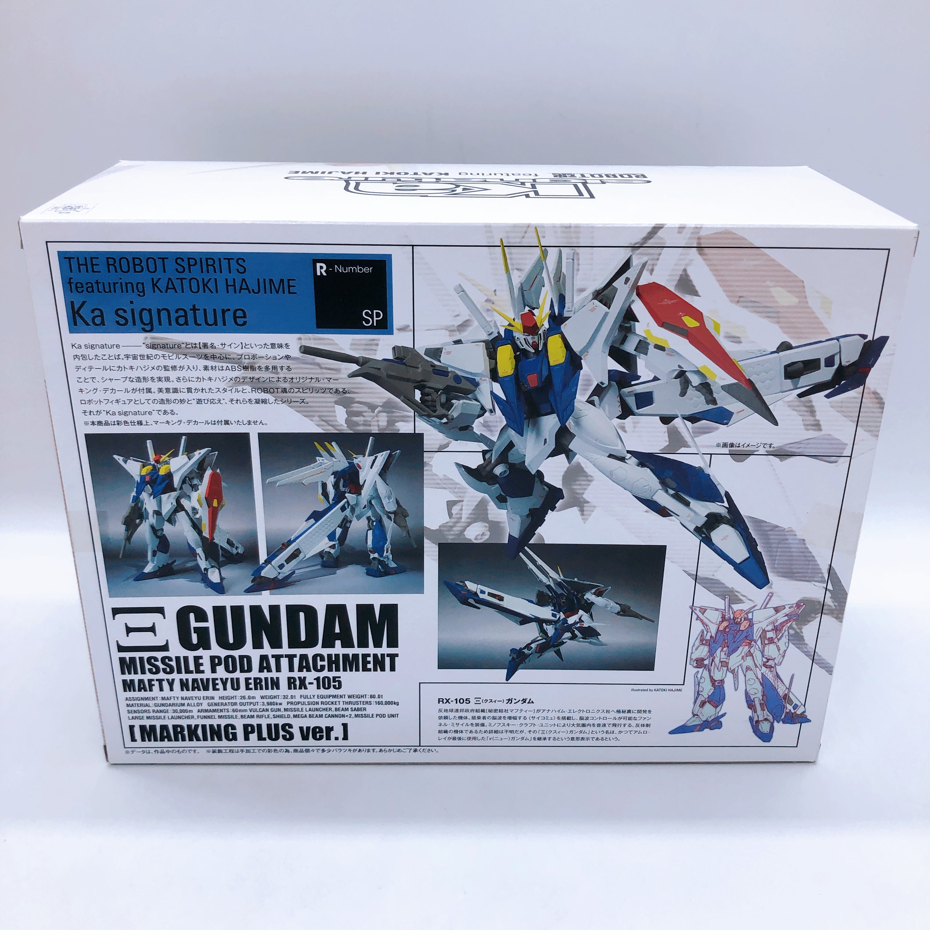 Xi Gundam Missile Pod Attachment Marking Plus Robot Spirits Ka signature RX-105