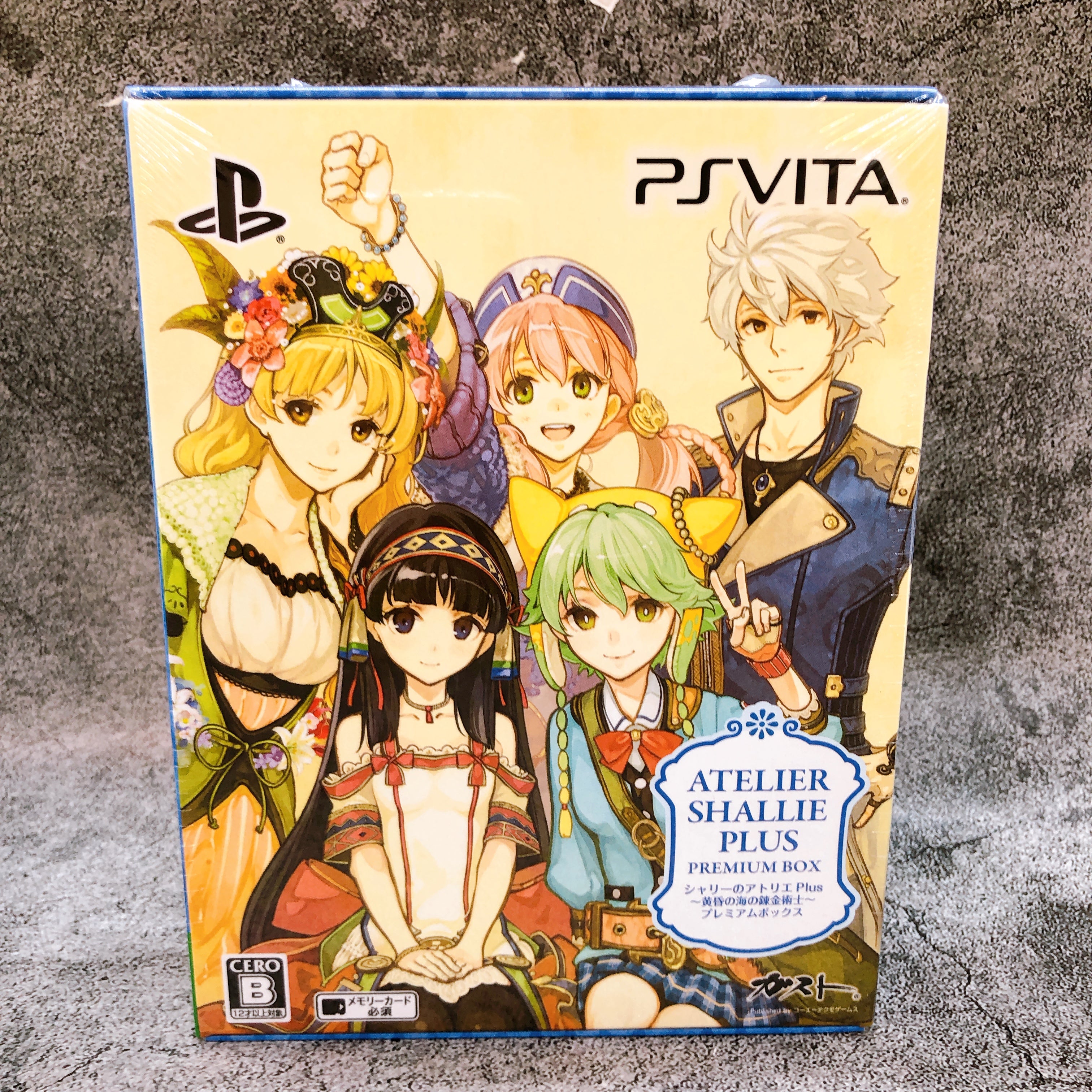 Playstation Vita Atelier Shallie Plus Premium Limited Box PSV Game Sea