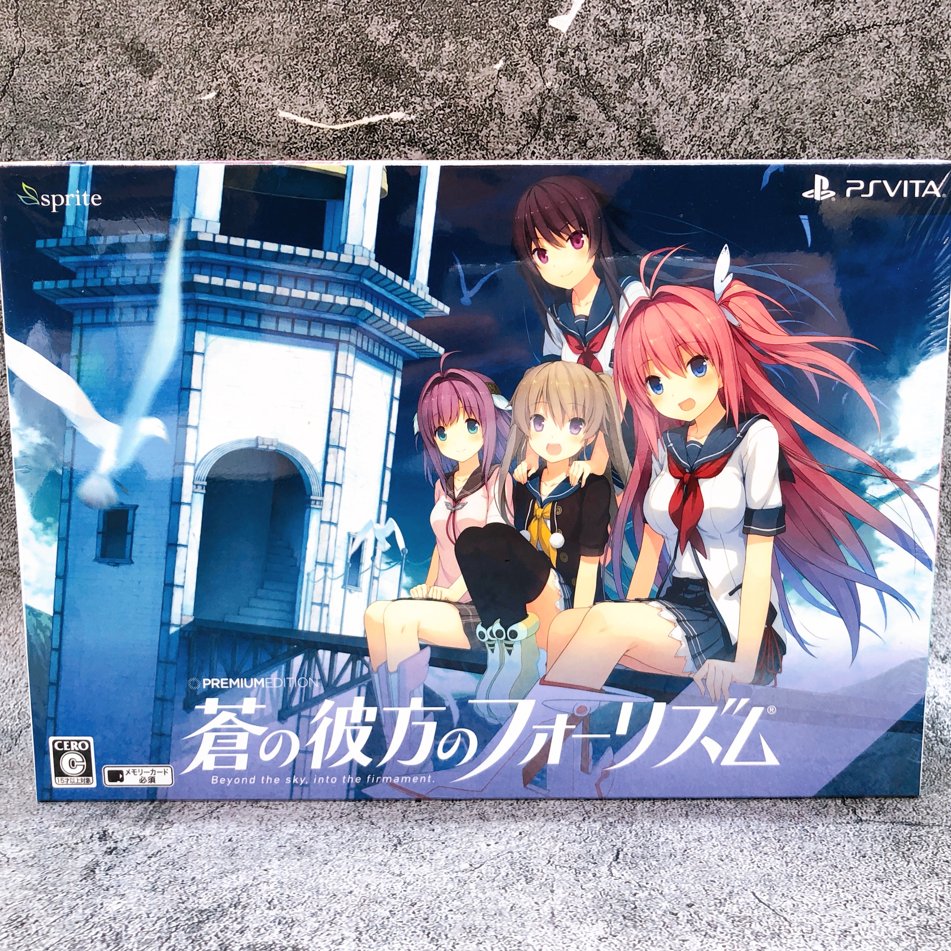 PS Vita Aokana Four Rhythms PREMIUM EDITION Limited Box sprite Japan Game Sealed