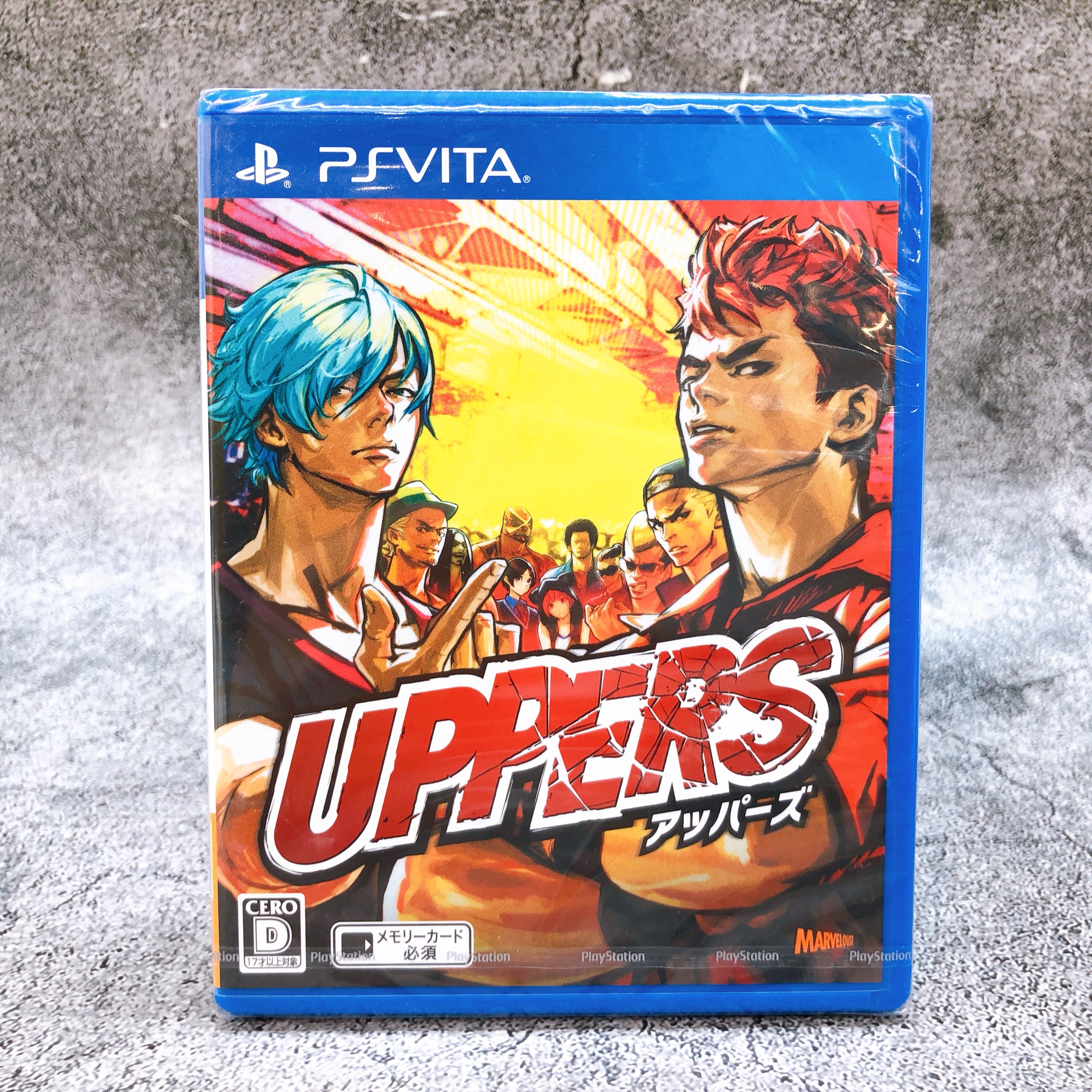 Playstation Vita UPPERS PSV Marvelous Japan Action Game Sealed New