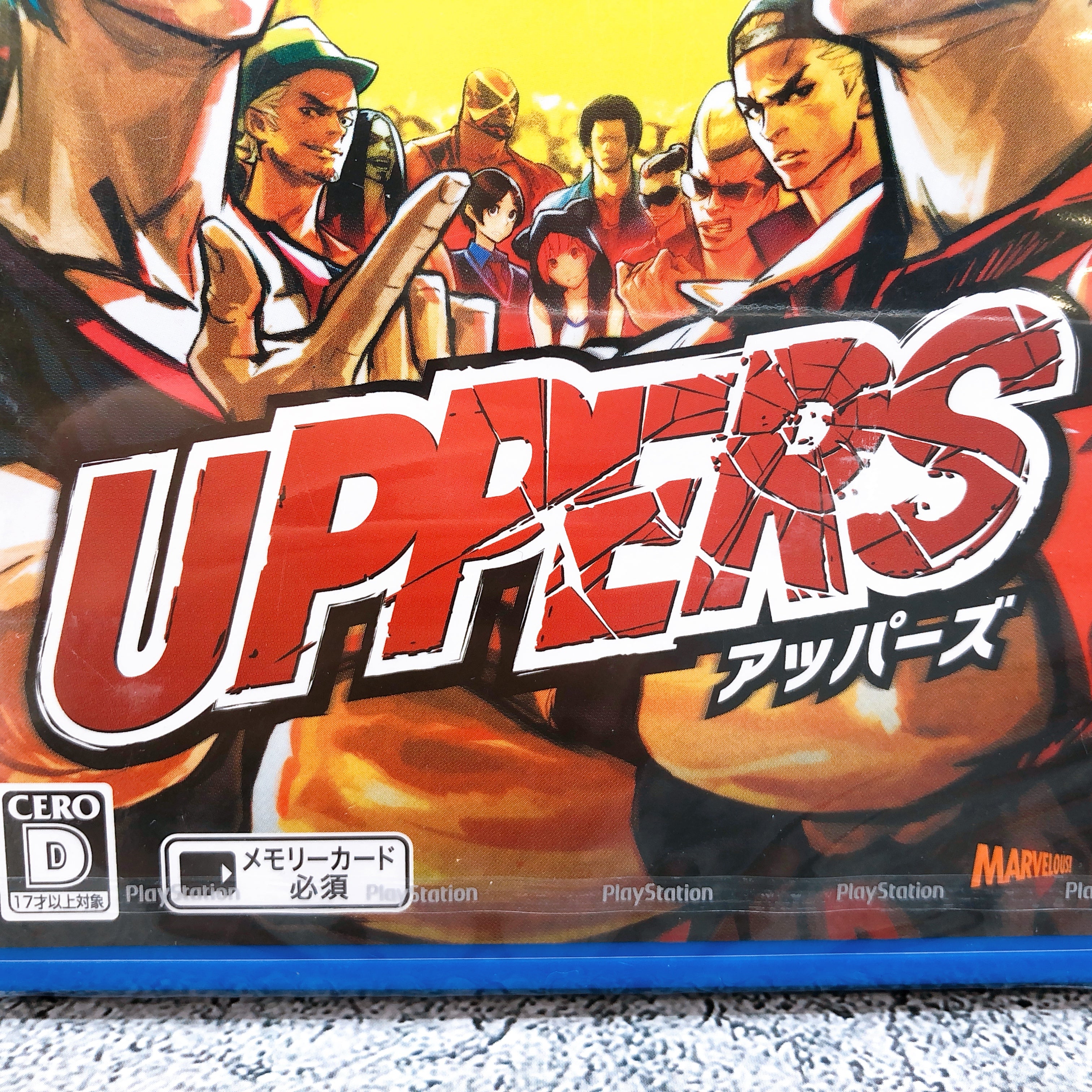 Playstation Vita UPPERS PSV Marvelous Japan Action Game Sealed New