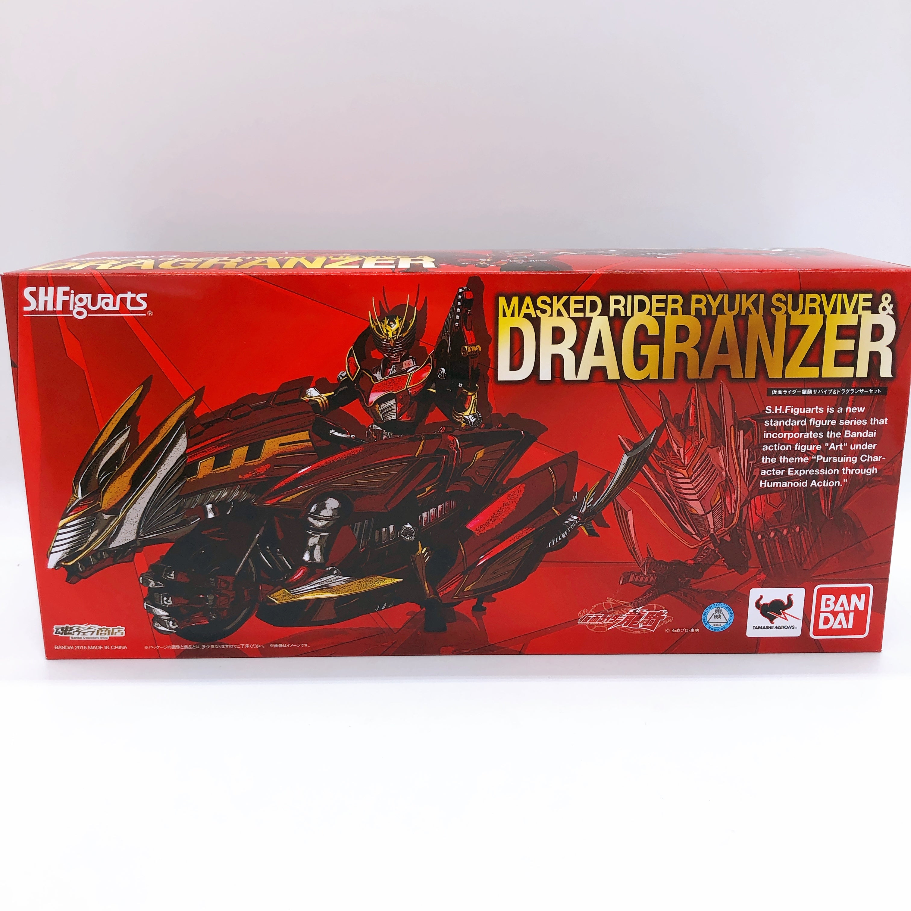 Kamen Rider Ryuki Survive & Dragranzer Set S.H.Figuarts Bandai Action Figure