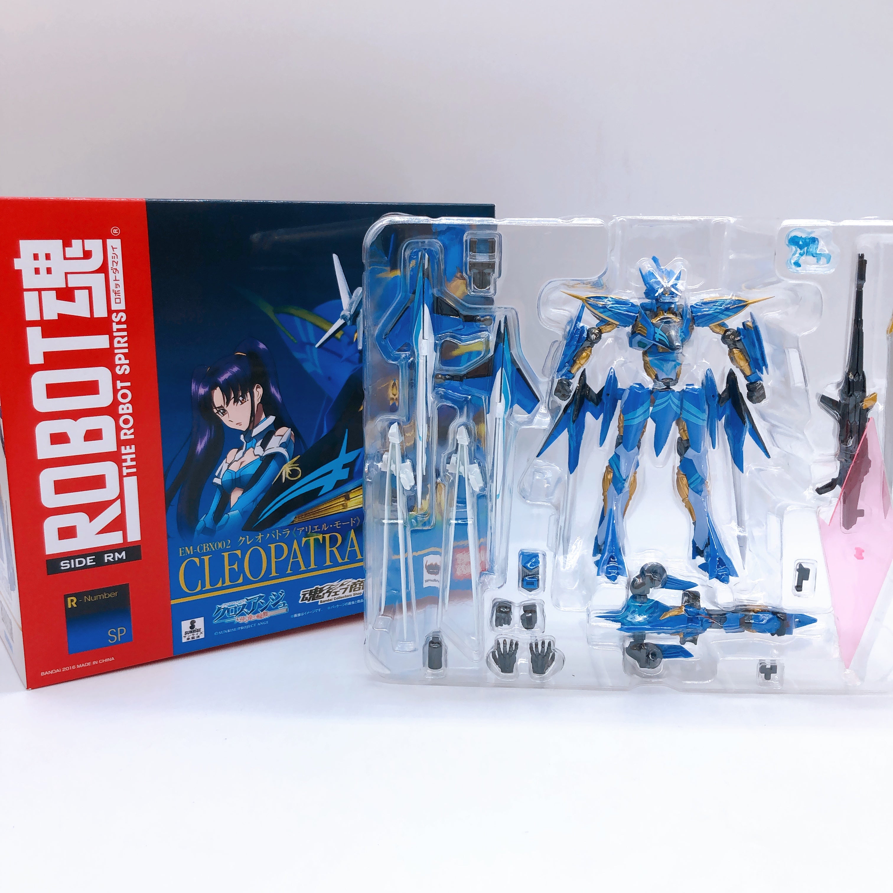 Robot Spirits SIDE RM Cleopatra Cross Ange Action Figure Bandai Japan FASTSHIP