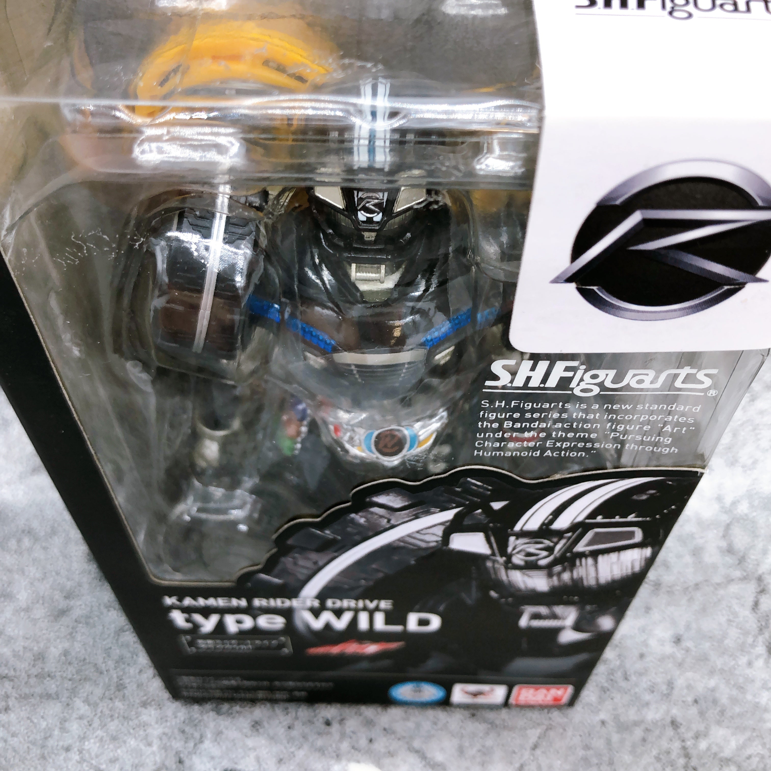 Kamen Rider Drive Type Wild S.H.Figuarts Action Figure Bandai Japan Sealed NEW