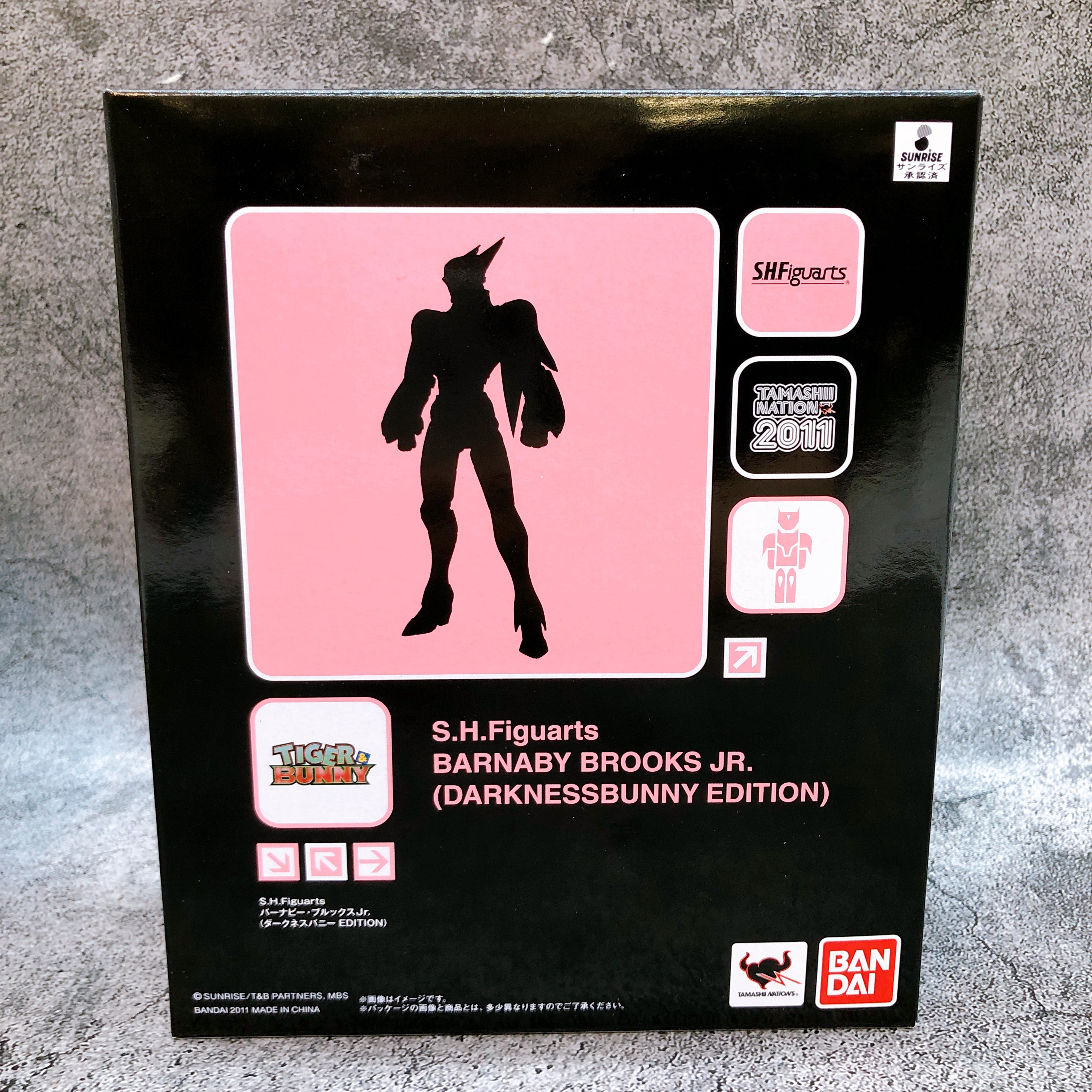 S.H.Figuarts Barnaby Brooks Jr. Darkness Edition Tiger & Bunny Action Figure NEW