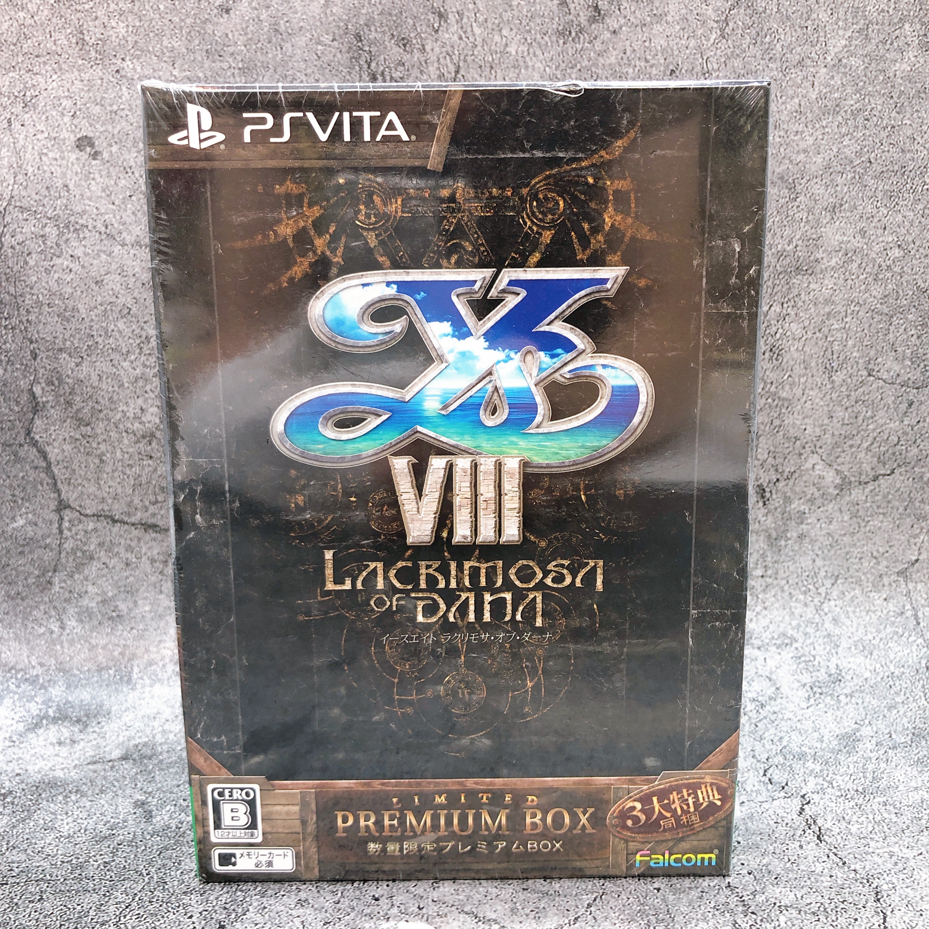 Playstation Vita Y's VIII Lacrimosa of DANA Premium Limited Box PSV Sealed New