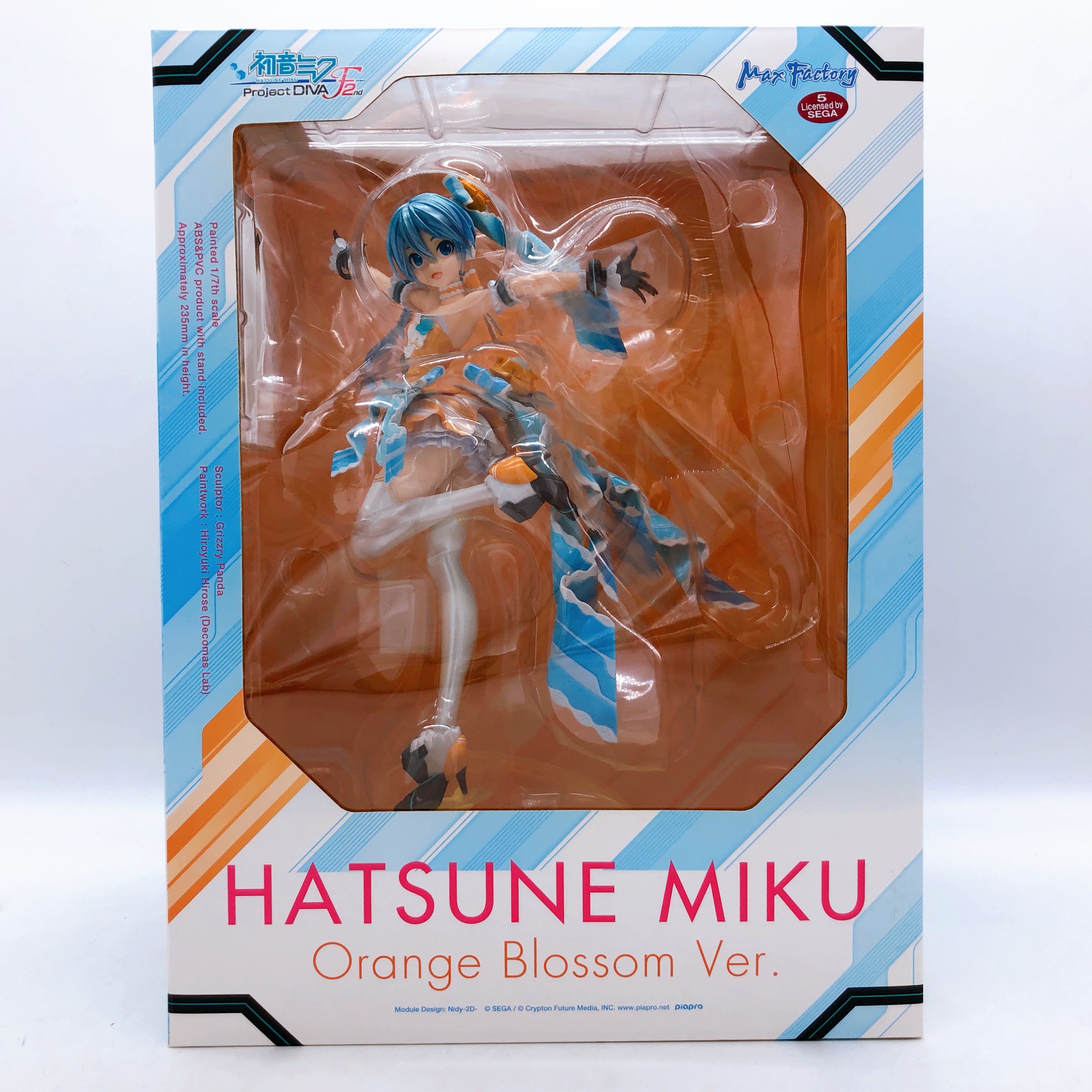 Hatsune Miku Orange Blossom Ver. 1/7 Scale Figure Max Factory Japan New FASTSHIP