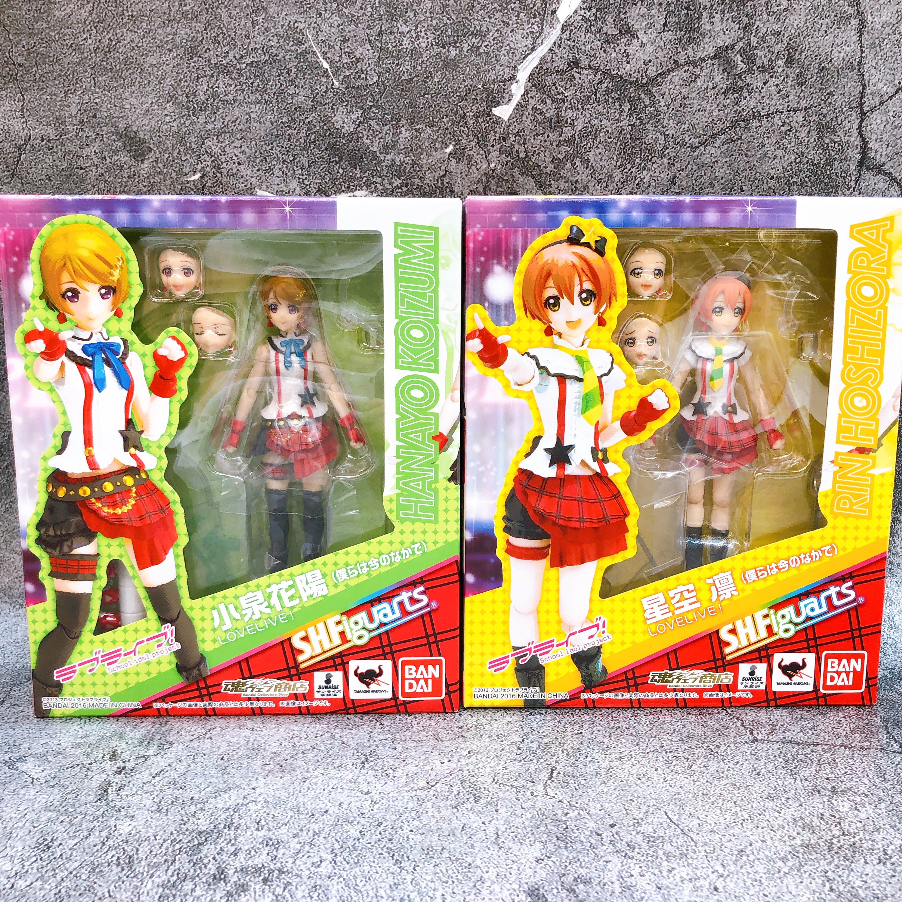 S.H.Figuarts Love Live! Hanayo Koizumi & Rin Hoshizora Action Figure Bandai NEW