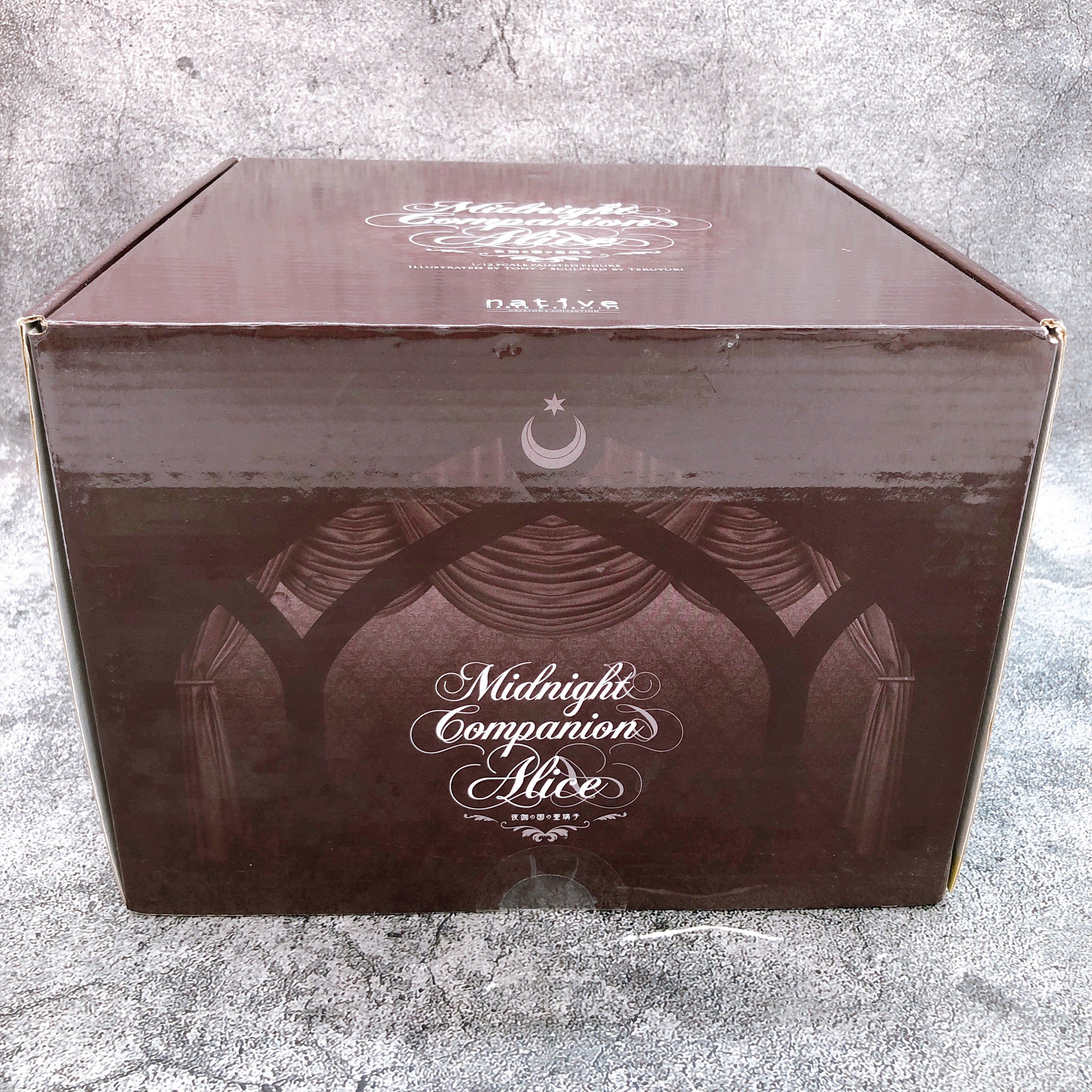 Midnight Companion Alice 1/12 Scale PVC Figure Native Japan AUTHENTIC Sealed