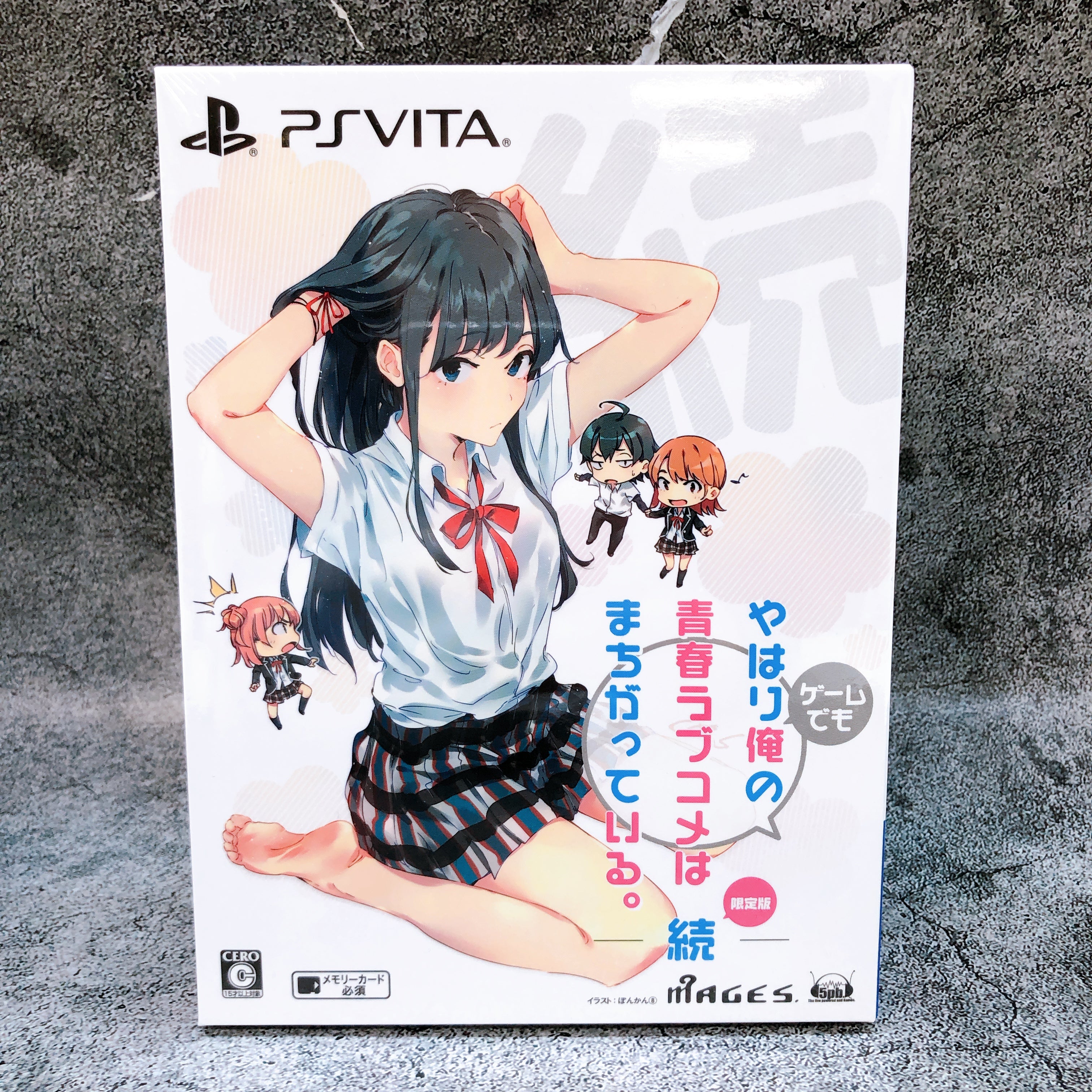 PS Vita My Teen Romantic Comedy SNAFU Zoku Oregairu Limited Game PSV Japan NEW