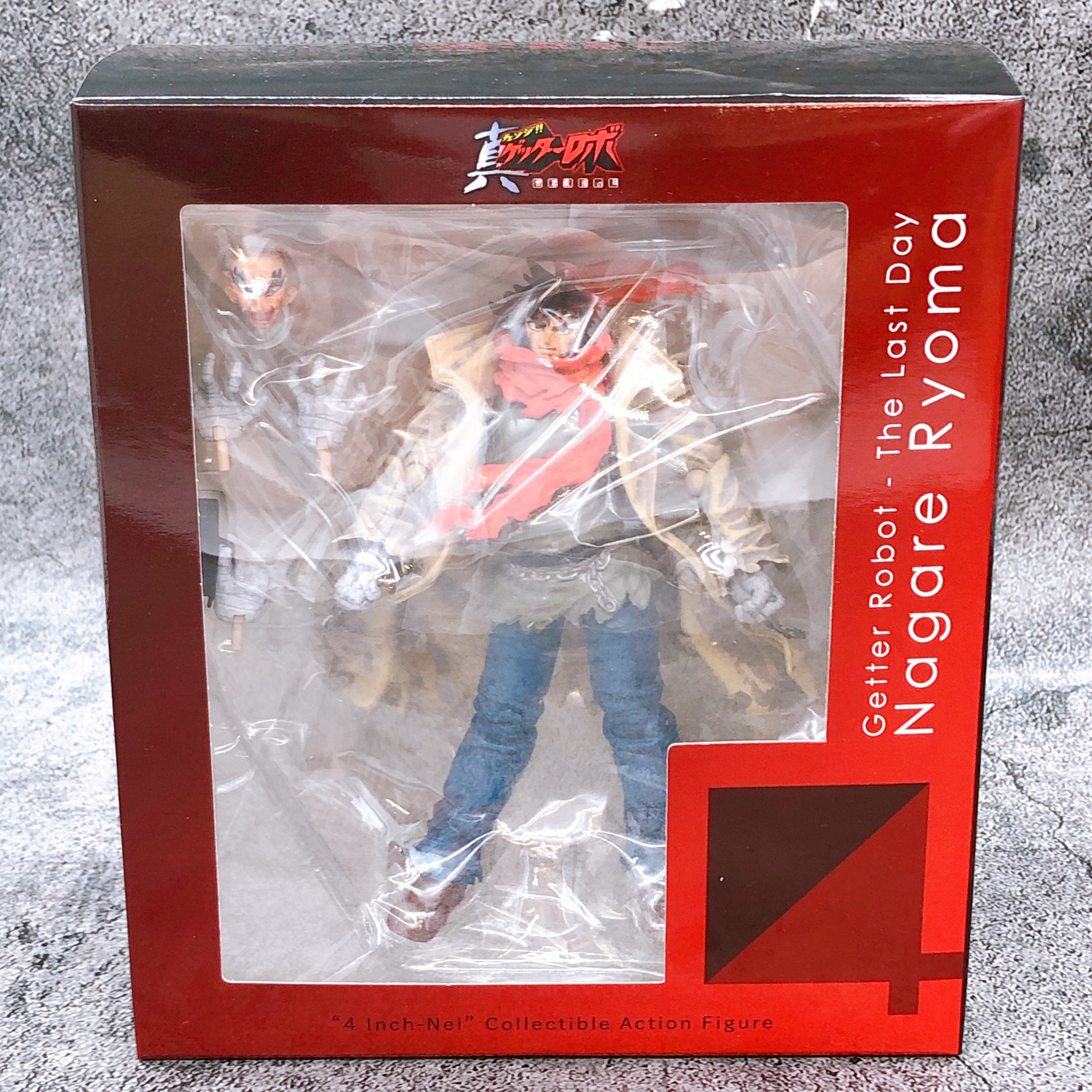 Getter Robo Armageddon Ryoma Nagare 4inch-nel Action Figure Sentinel Japan
