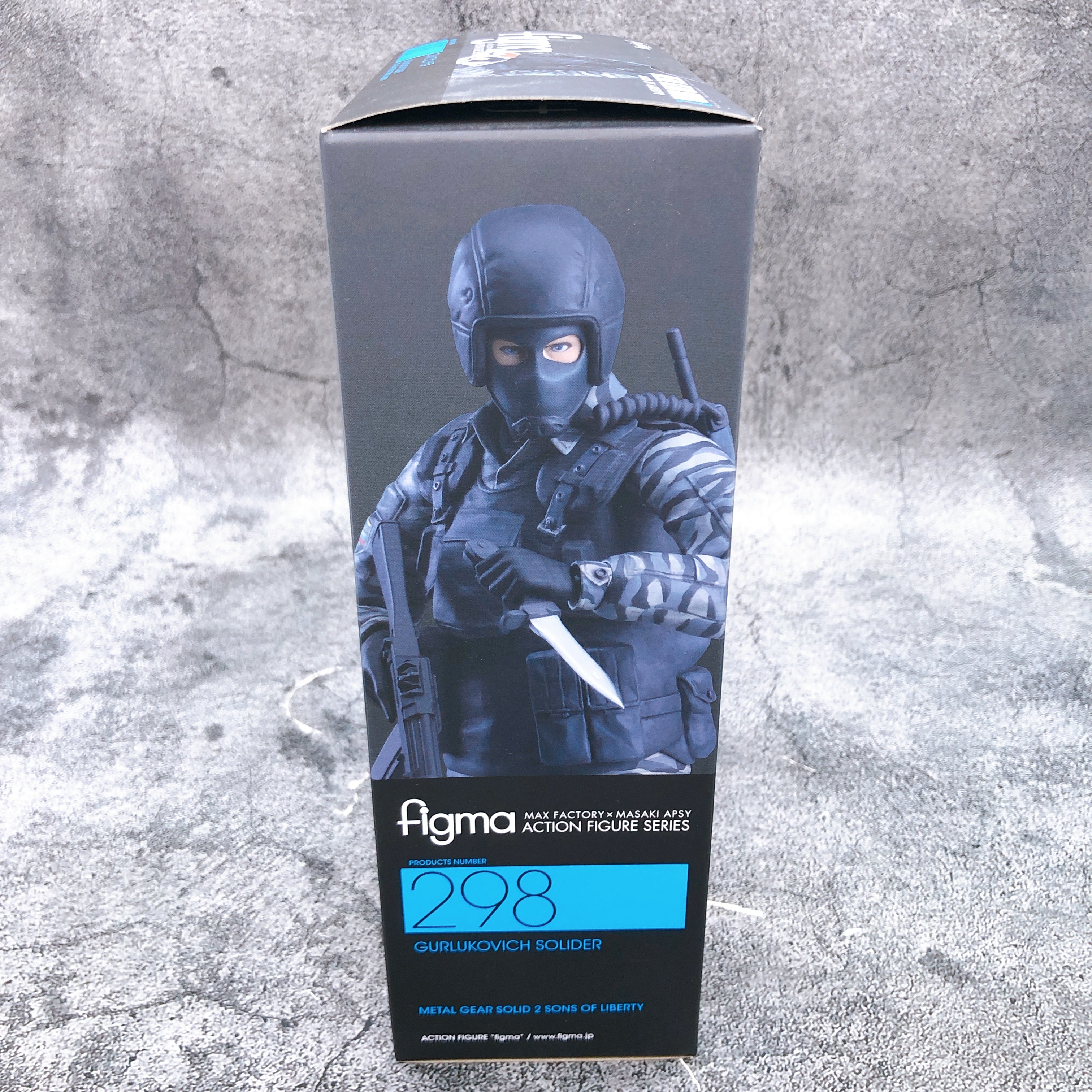 Metal Gear Solid 2 Gurlukovich Solider figma 298 Action Figure Max Factory Japan