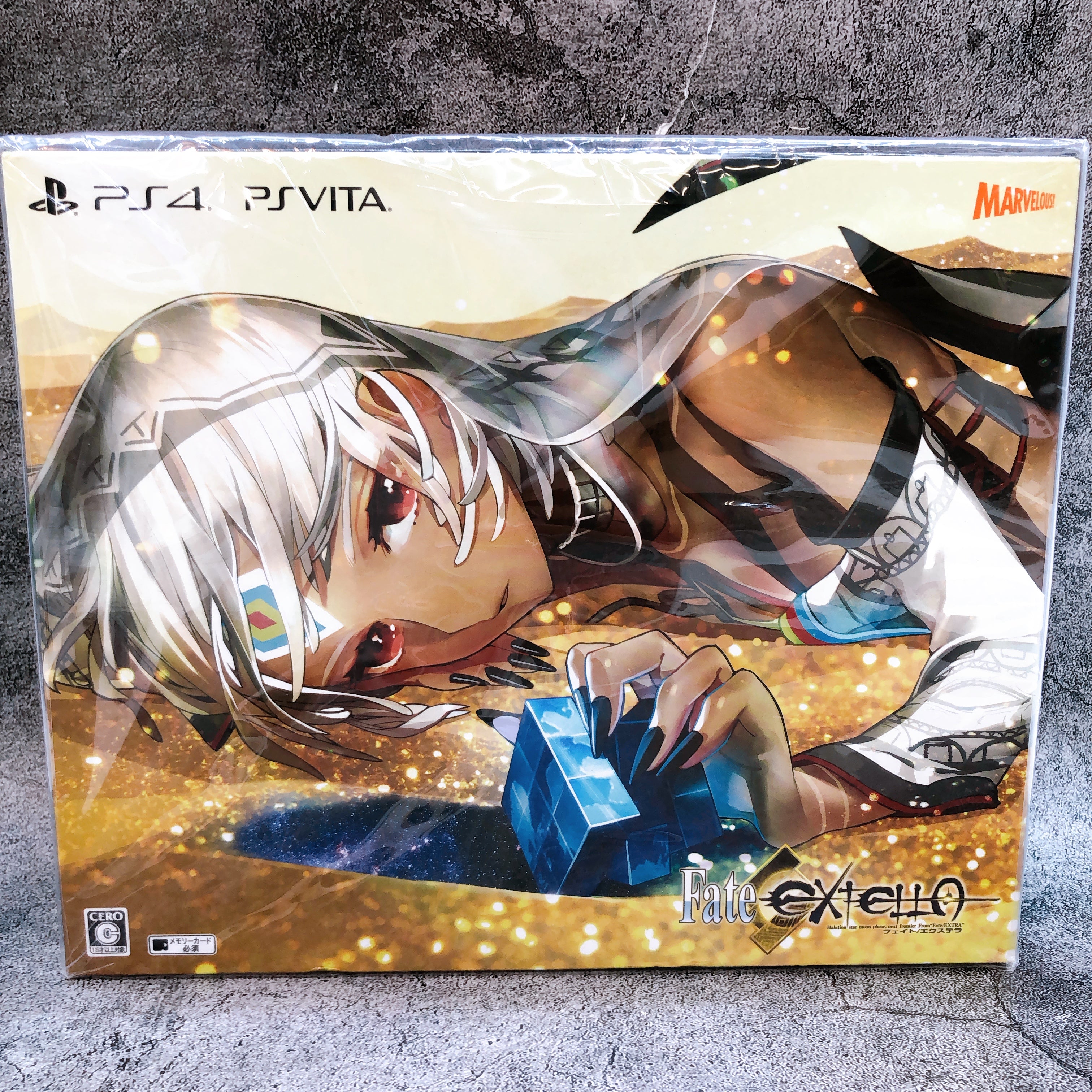 PS4 PS Vita Fate EXTELLA VELBER BOX Limited Edition Marvelous Game Japan Sealed