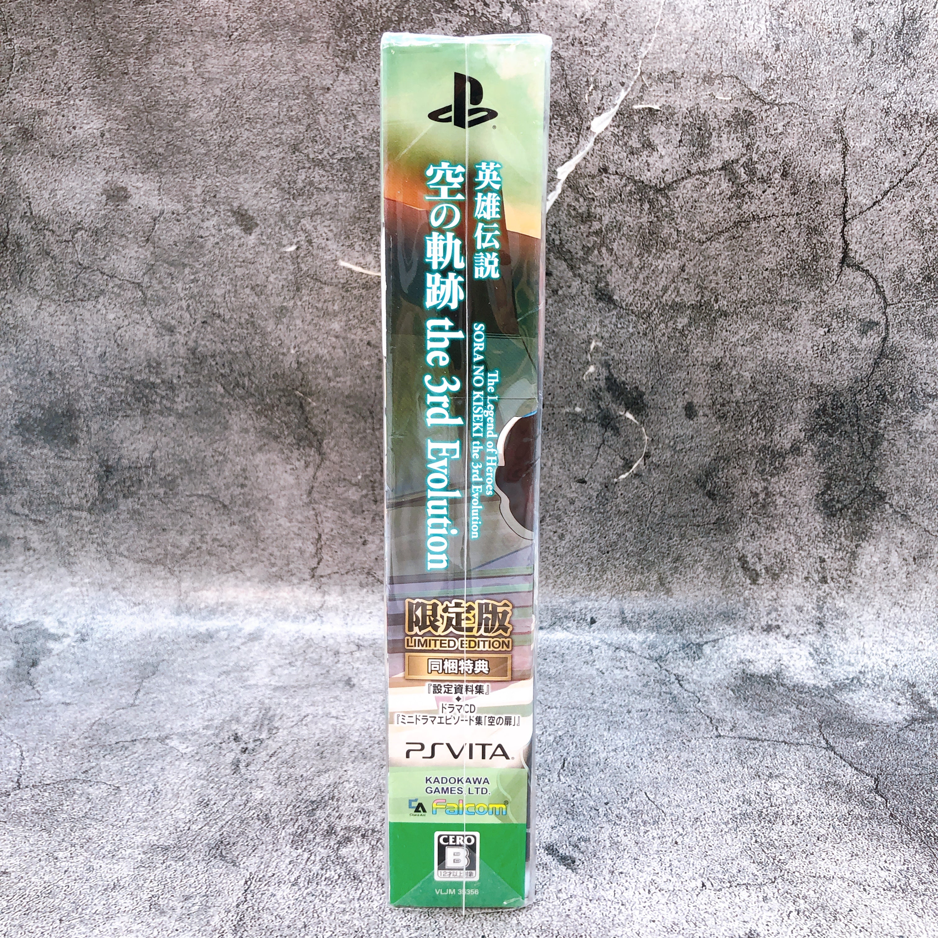 Vita The Legend of Heroes Sora no Kiseki the 3rd Evolution Limited Game NEW