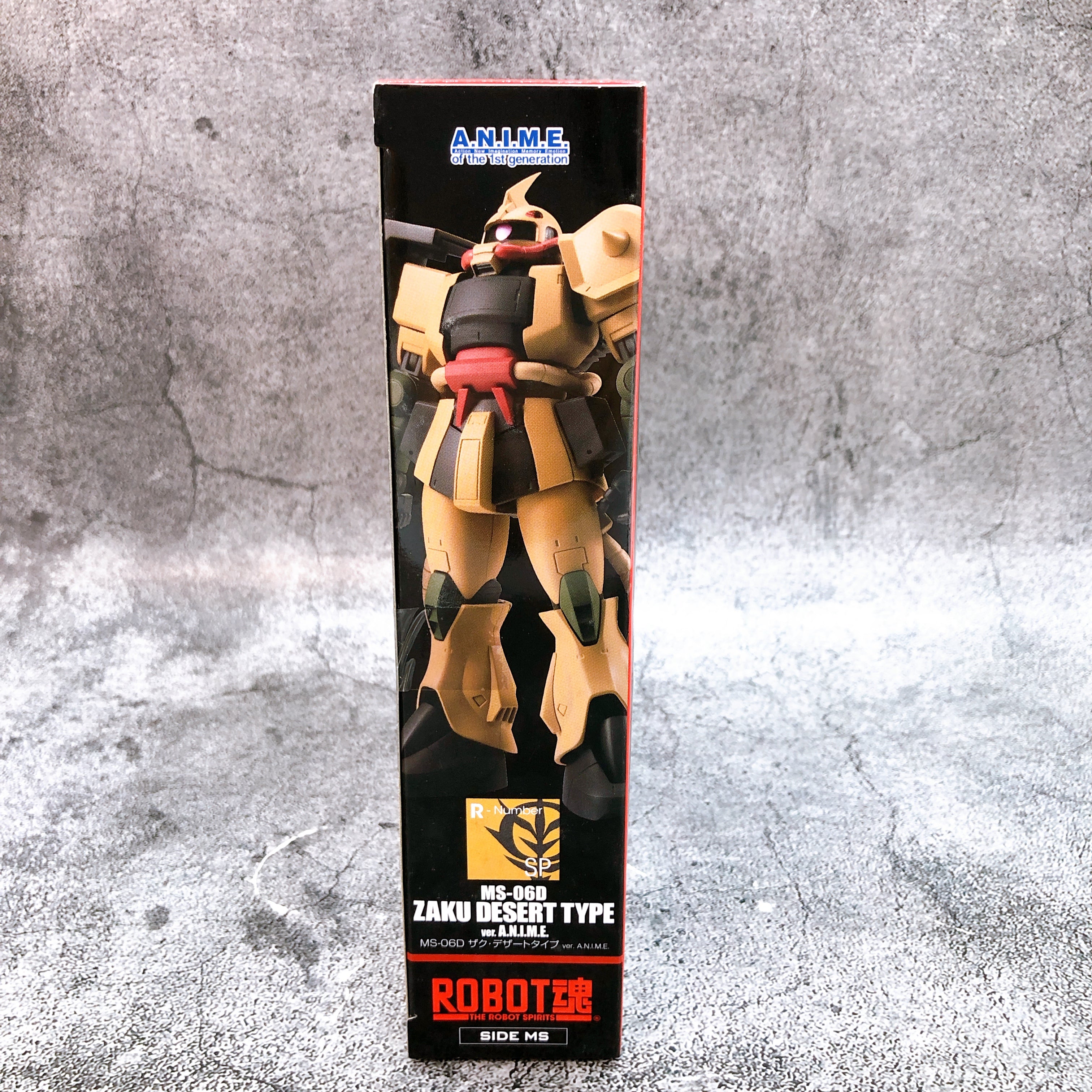 ROBOT SPIRITS Zaku Desert Type ver. A.N.I.M.E. MS-06D Action Figure Bandai Japan