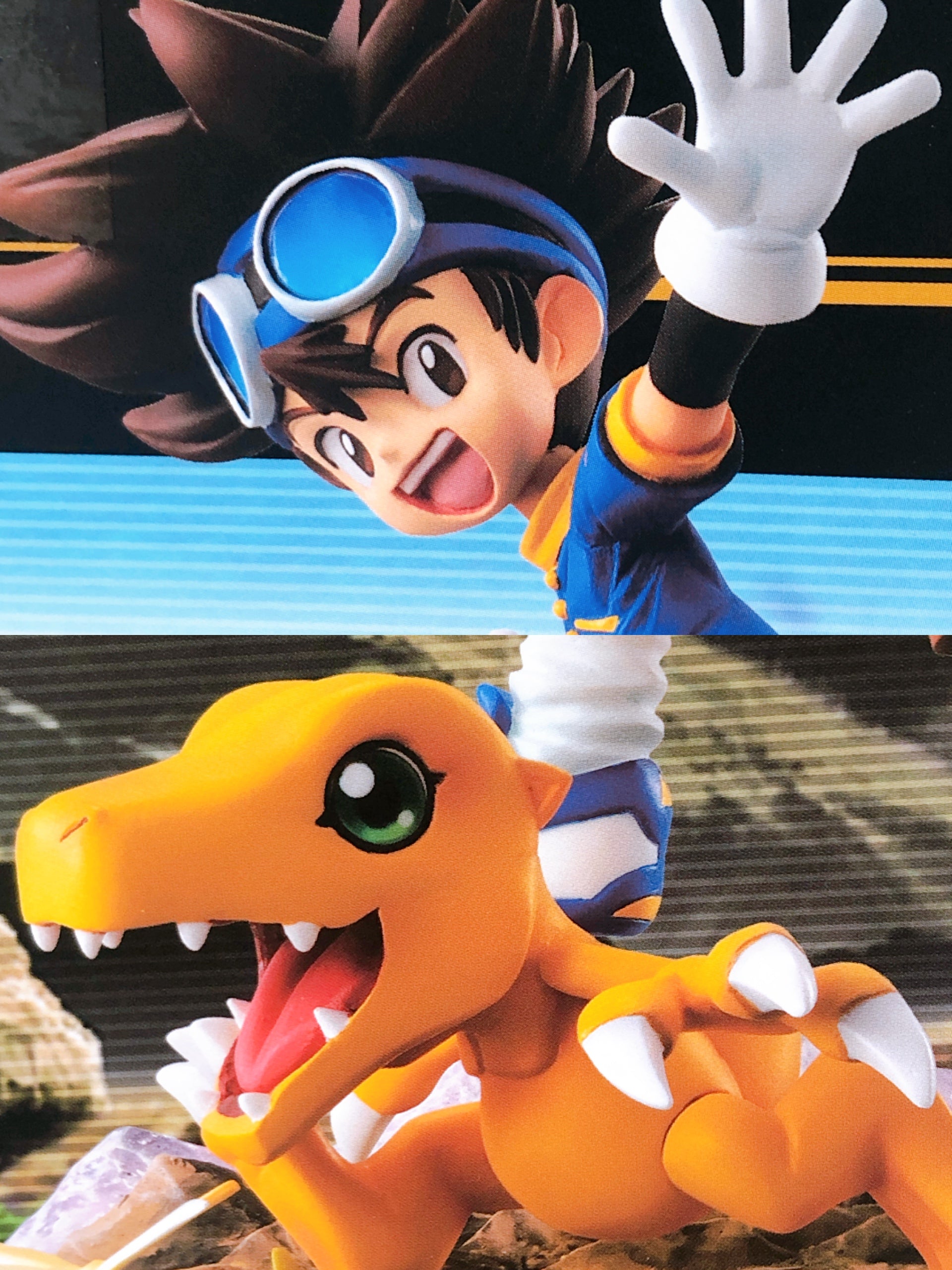 Digimon Adventure Taichi Yagami & Agumon 20th Anniversary G.E.M. Series Figure