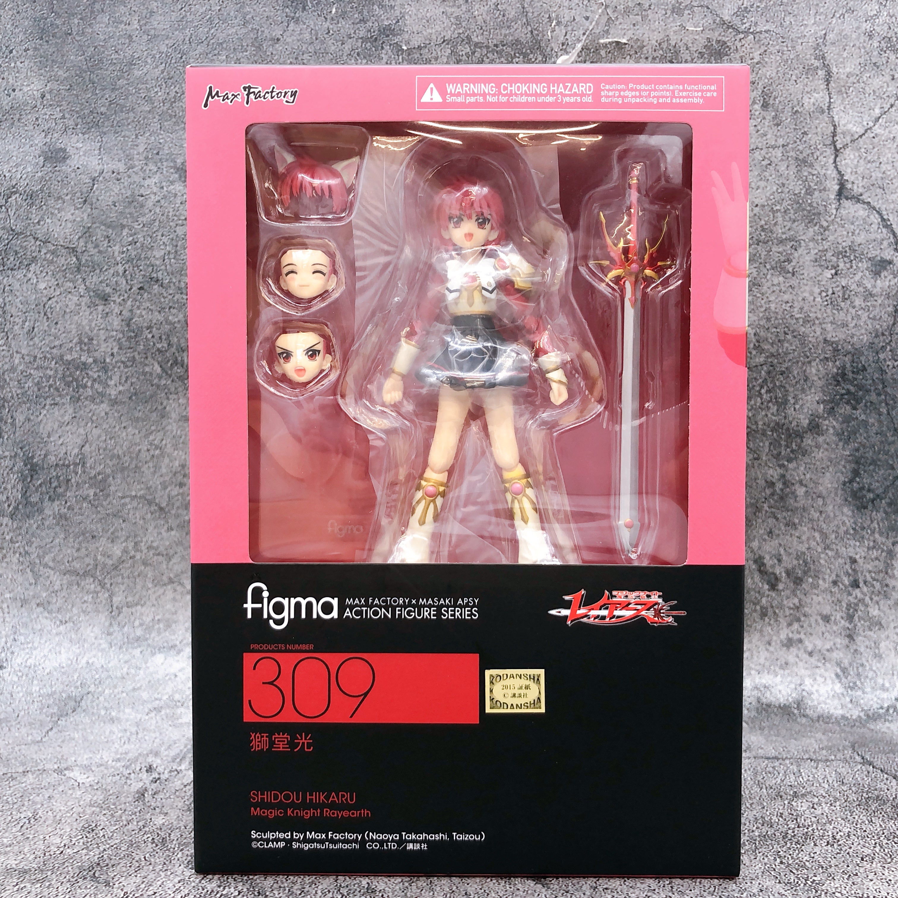Magic Knight Rayearth Shidou Hikaru Figma 309 Action Figure Max Factory Japan