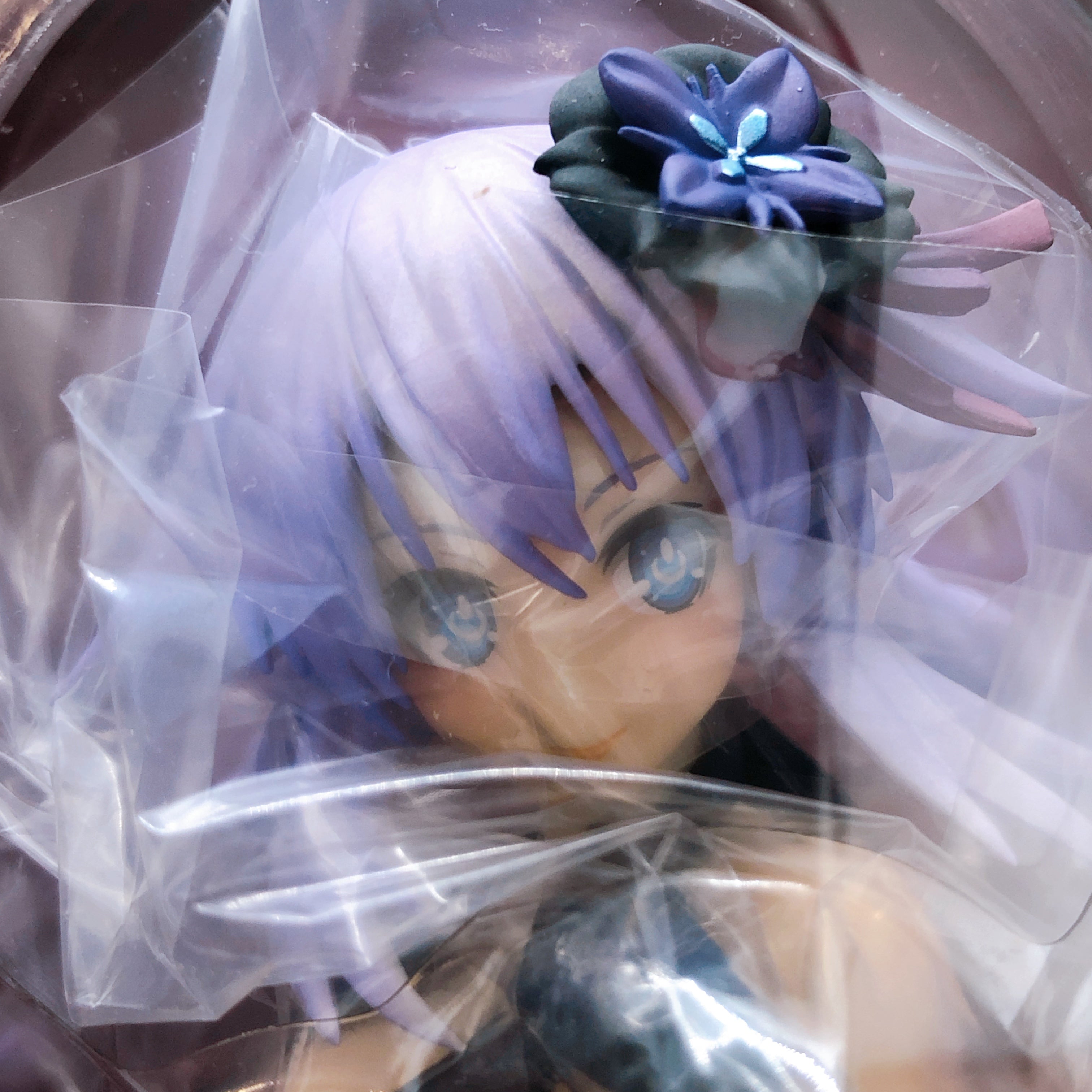 Hyperdimension Neptunia Purple Heart Dress Ver. 1/7 Scale Figure WING Japan