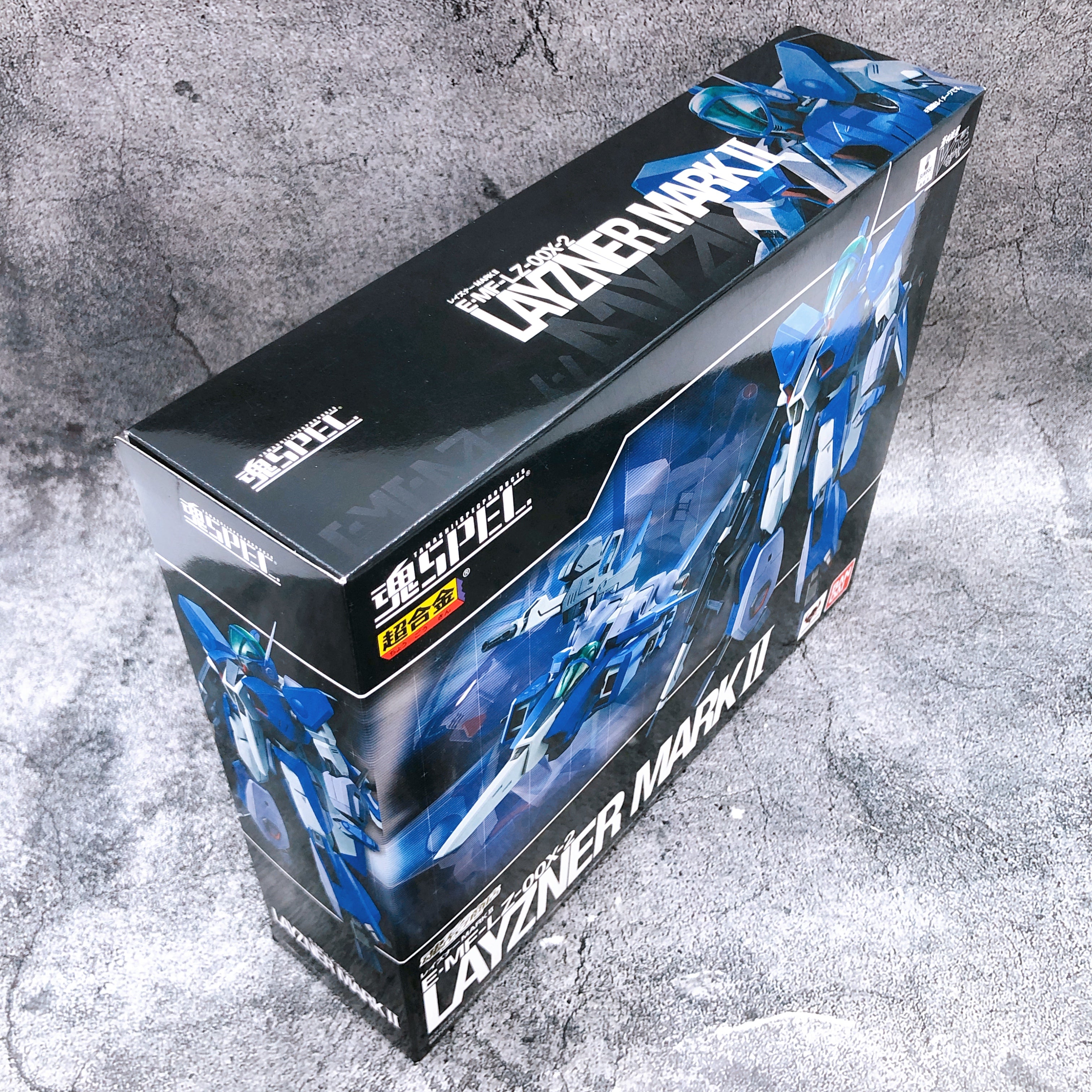 TAMASHII SPEC Chogokin Blue Comet SPT Layzner MARK II E-MF-LZ-00X-2 Figure NEW