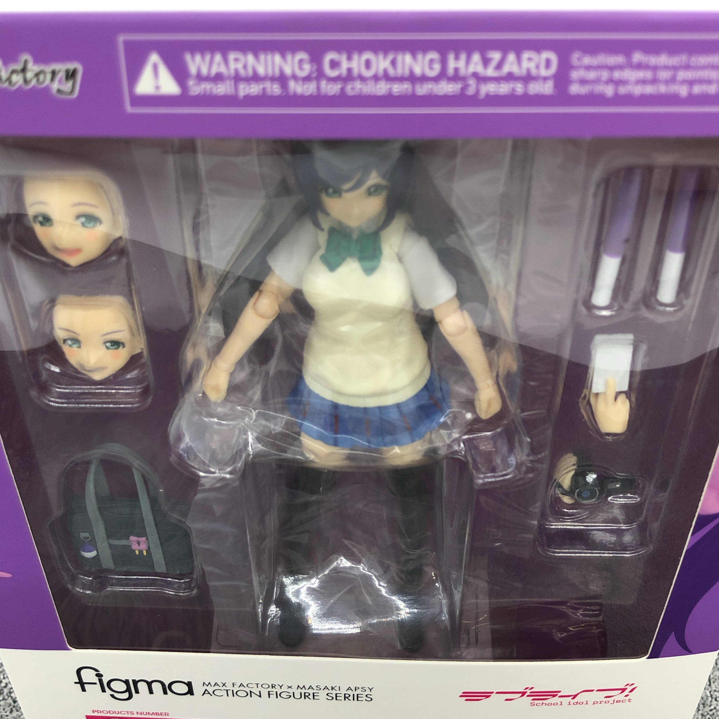 (w/Bonus) figma Love Live! Nozomi Tojo Action Figure Max Factory Sealed NEW