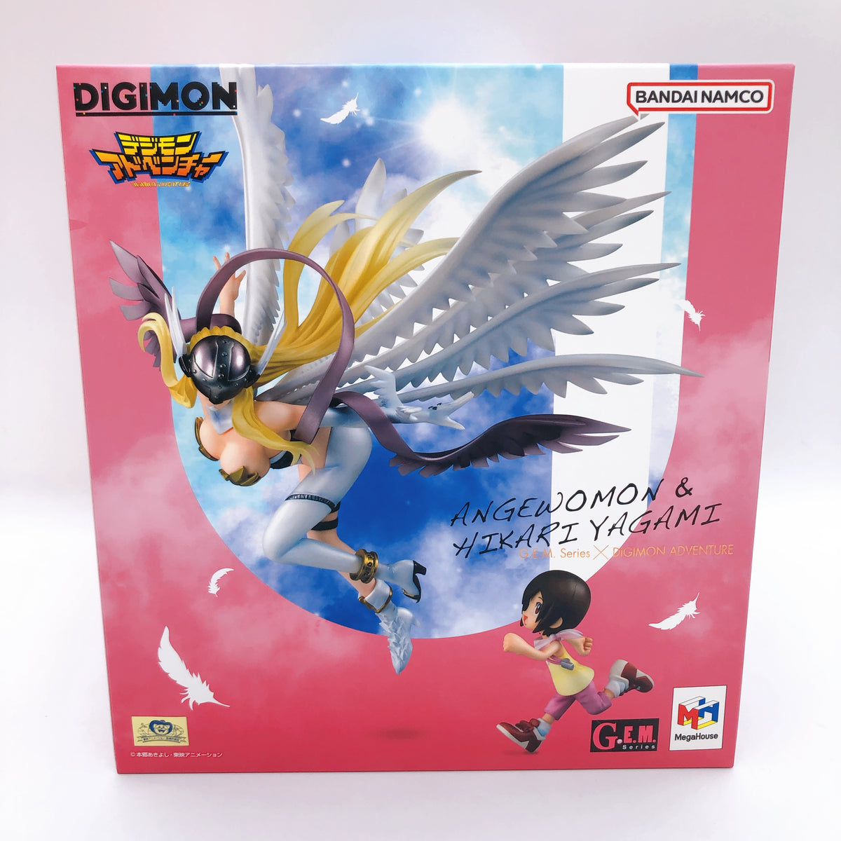 Digimon Adventure Angewomon & Hikari Yagami Reissue Ver G.E.M. Figure 15+ Sealed