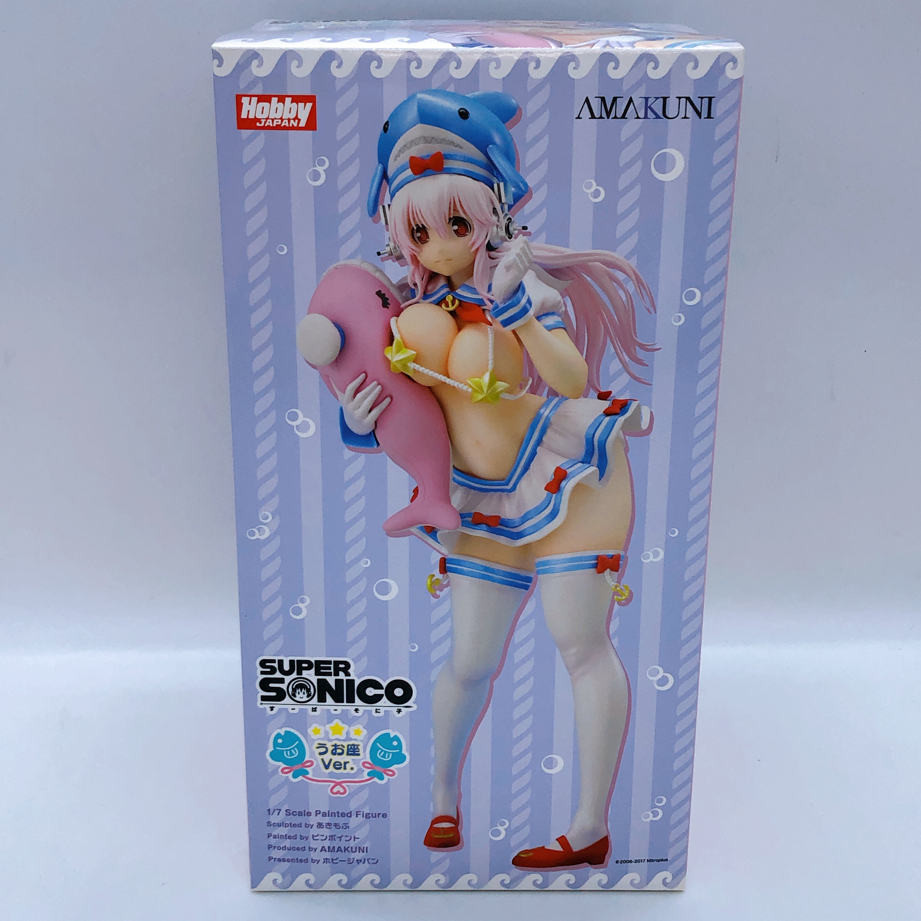 Super Sonico Pisces Ver. 1/7 Scale Figure Hobby Japan Amakuni AUTHENTIC Sealed