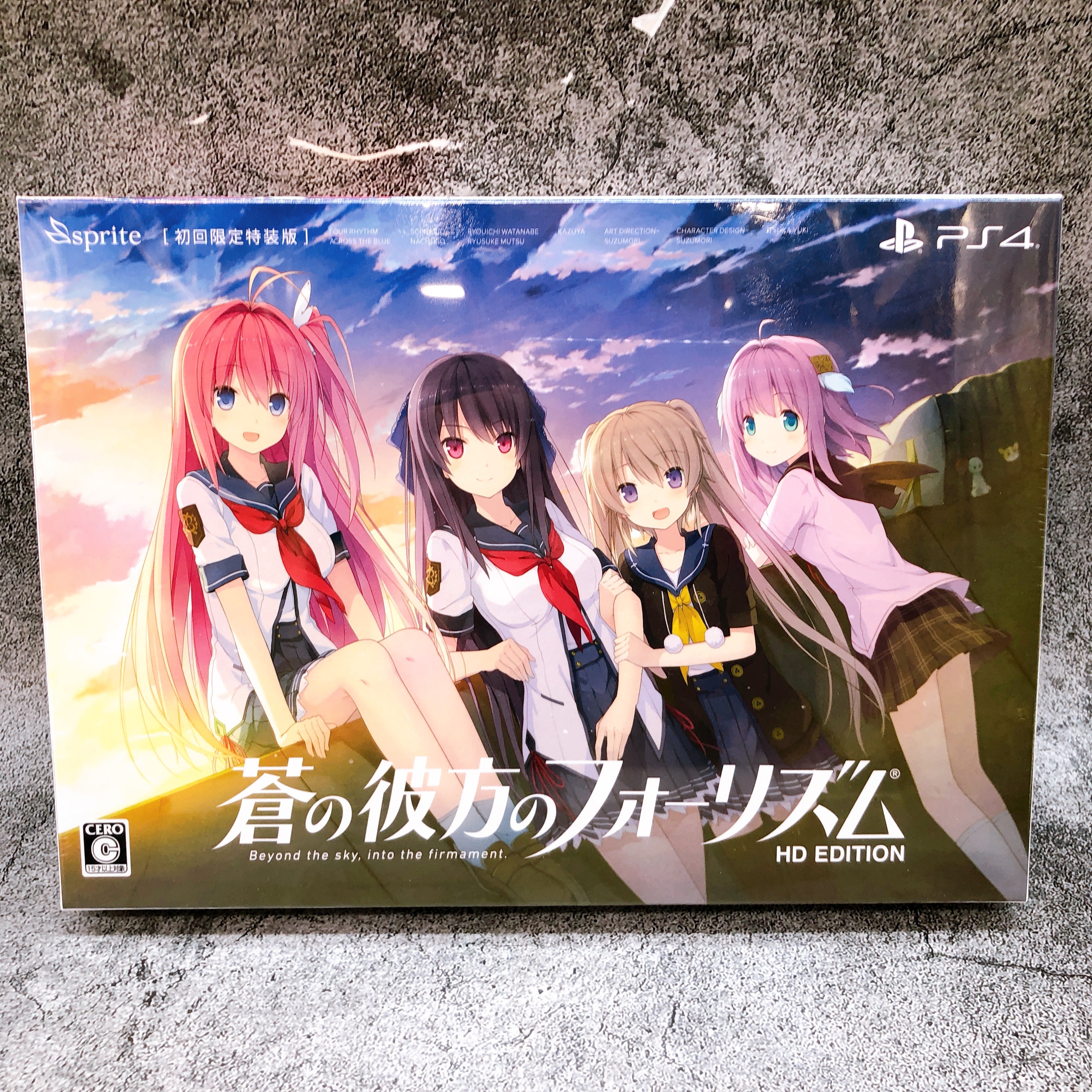 Playstation 4 Aokana Four Rhythms Across the Blue HD EDITION Limited Editon Game