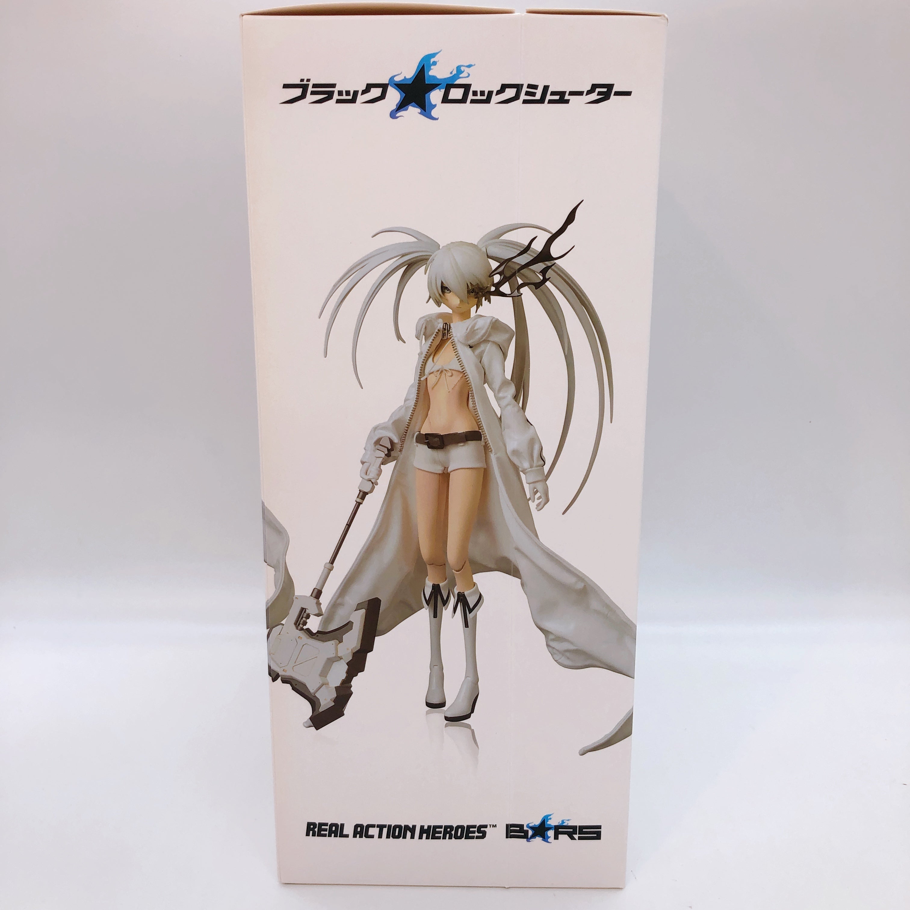 Medicom Black Rock Shooter White Edition RAH Real Action Hero Limited Figure NEW