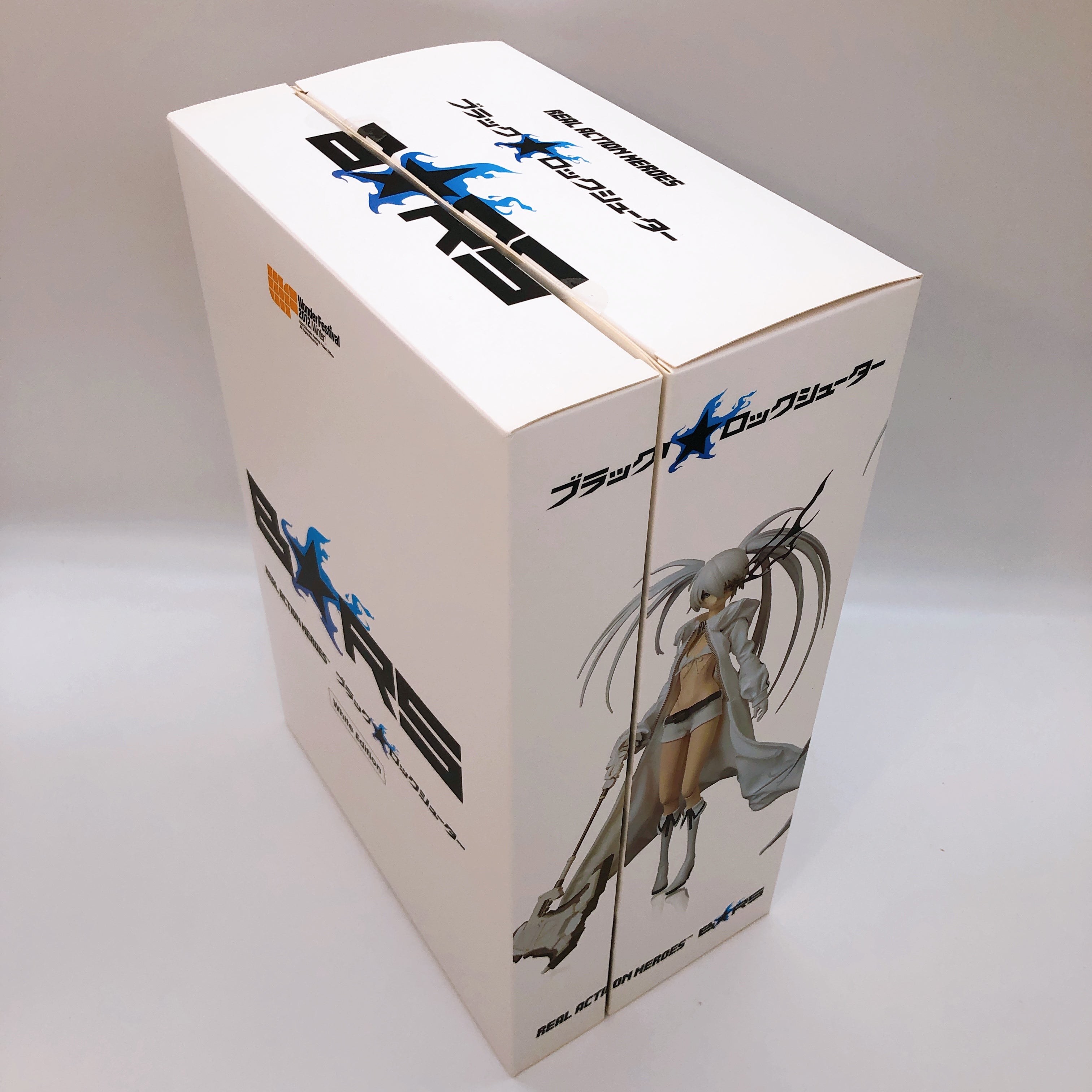 Medicom Black Rock Shooter White Edition RAH Real Action Hero Limited Figure NEW