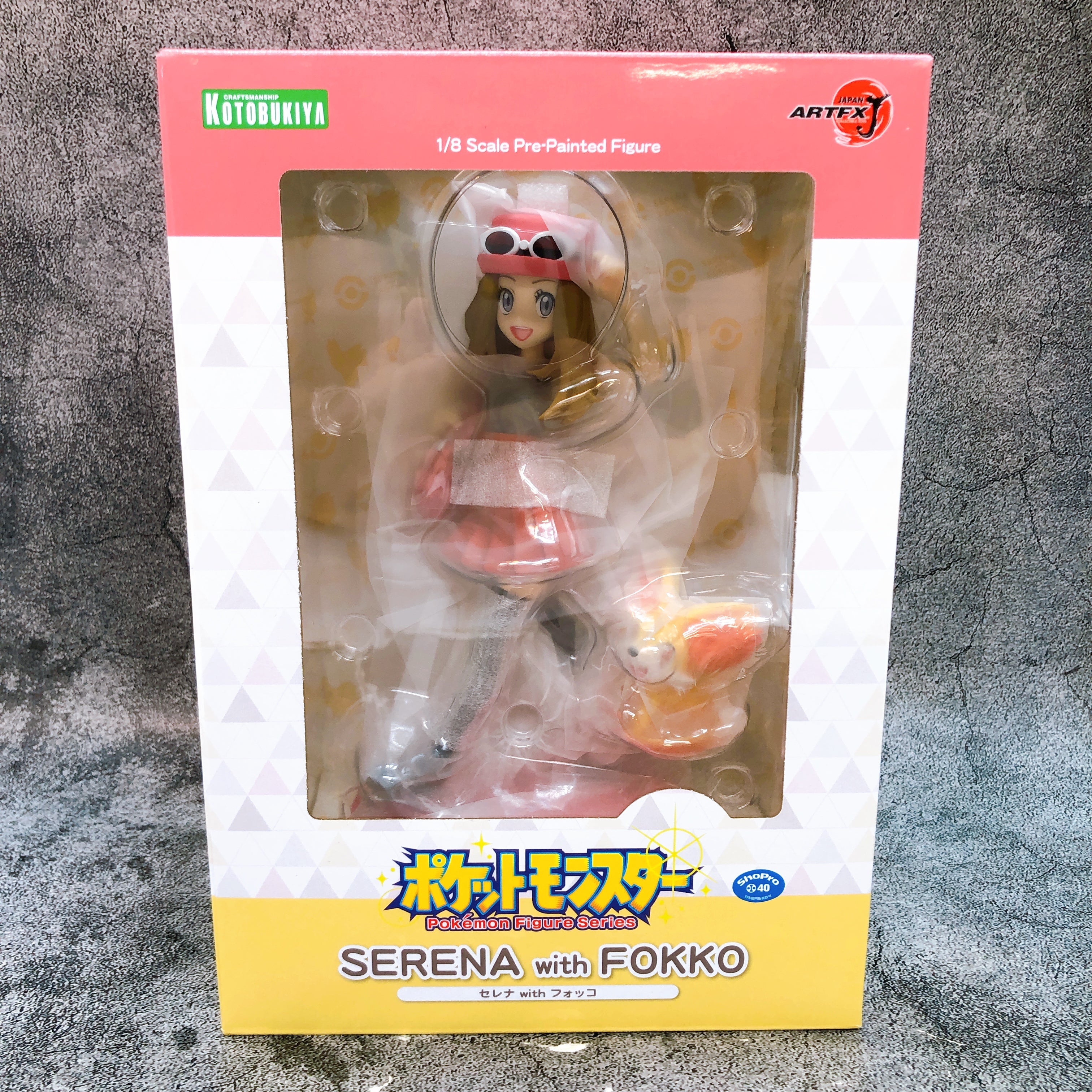 KOTOBUKIYA ARTFX J Serena with Fokko 1/8 Scale Figure 15+ Pokemon Japa
