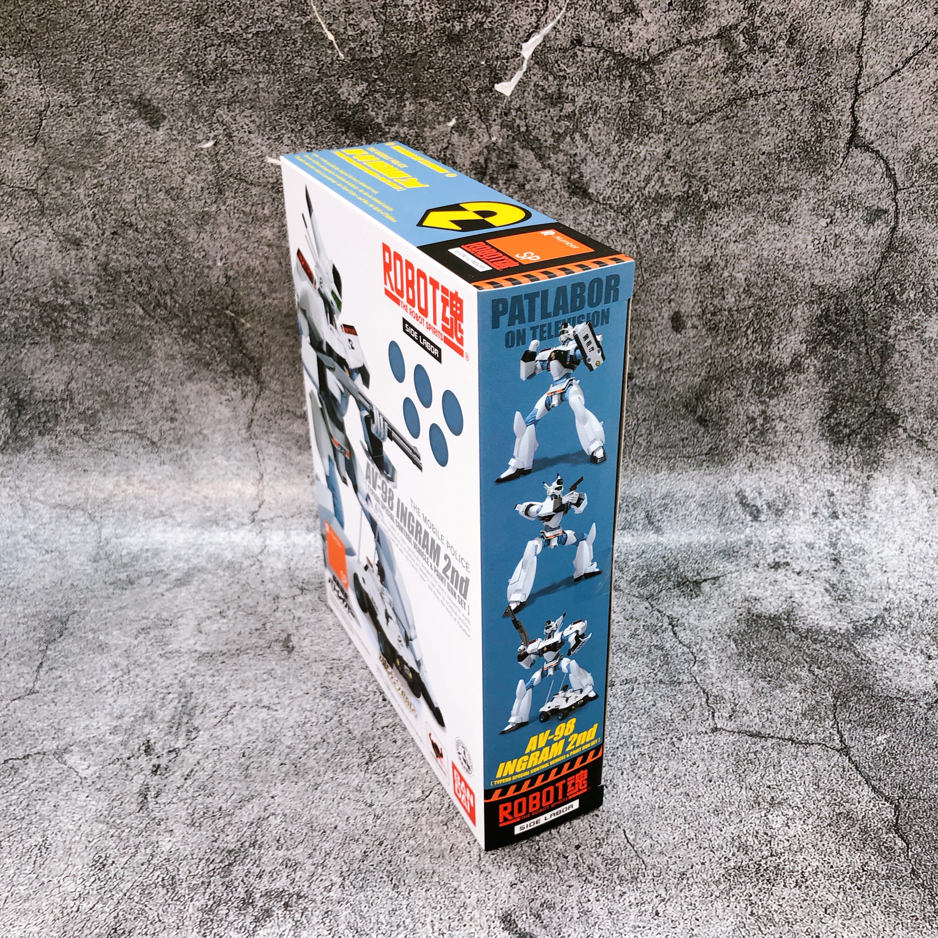 Robot Spirits Mobile Police Patlabor AV-98 Ingram 2nd Vehicle & Gun SET Japan