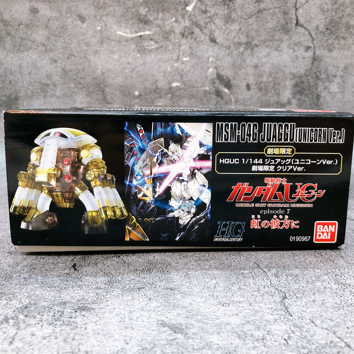HGUC 1/144 Juaggu Unicorn Ver Theater Limited Clear Ver Model Kit Bandai Japan
