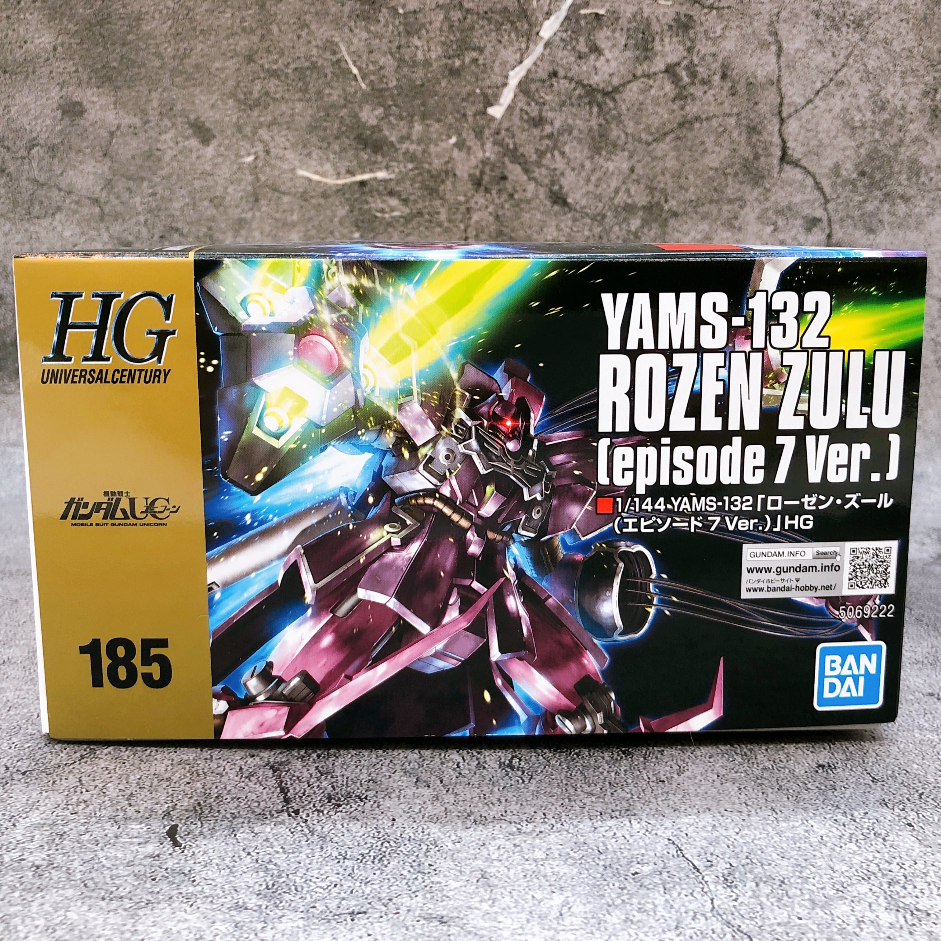 HGUC 1/144 Rozen Zulu episode 7 Ver. YAMS-132 Gunpla Model Kit Bandai Japan NEW
