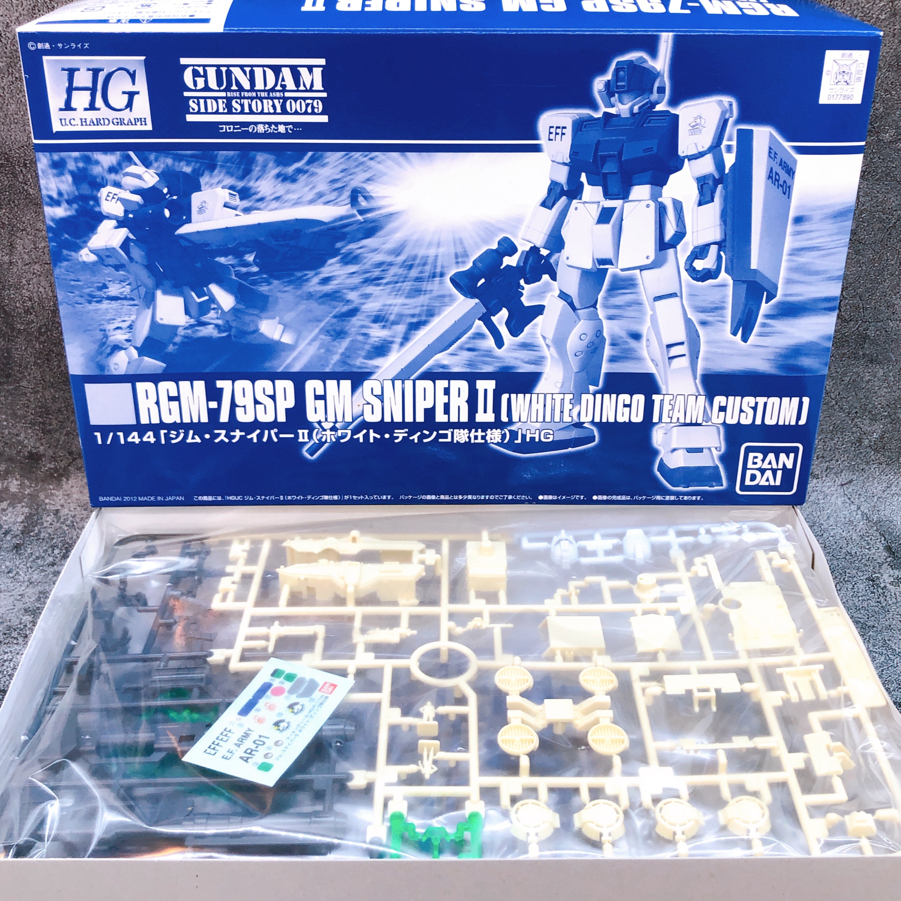 HGUC 1/144 GM Sniper II White Dingo Team Custom Limited Kit 15+ Premium Bandai