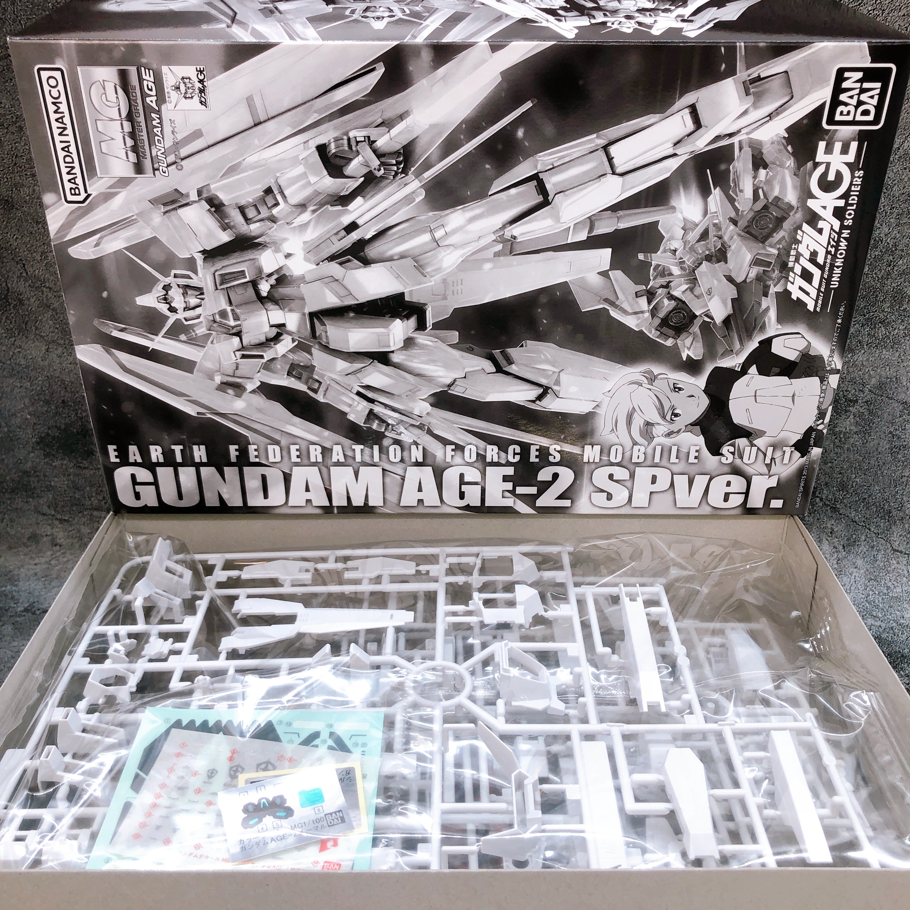 MG 1/100 Gundam AGE-2 Normal SP Ver. Gunpla Model Kit Premium Bandai Japan NEW