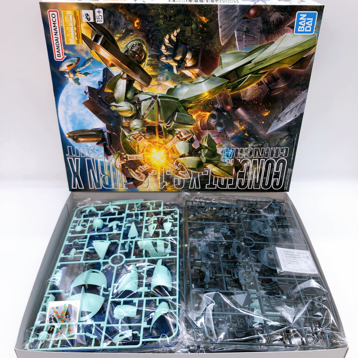 MG 1/100 Turn X Concept-X 6-1-2 Turn A Gundam Plastic Model Kit Bandai FASTSHIP
