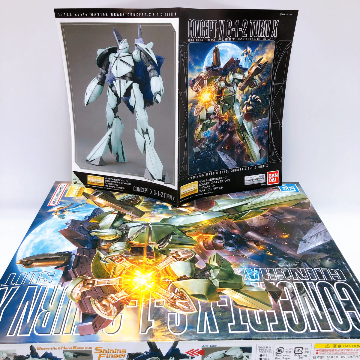 MG 1/100 Turn X Concept-X 6-1-2 Turn A Gundam Plastic Model Kit Bandai FASTSHIP