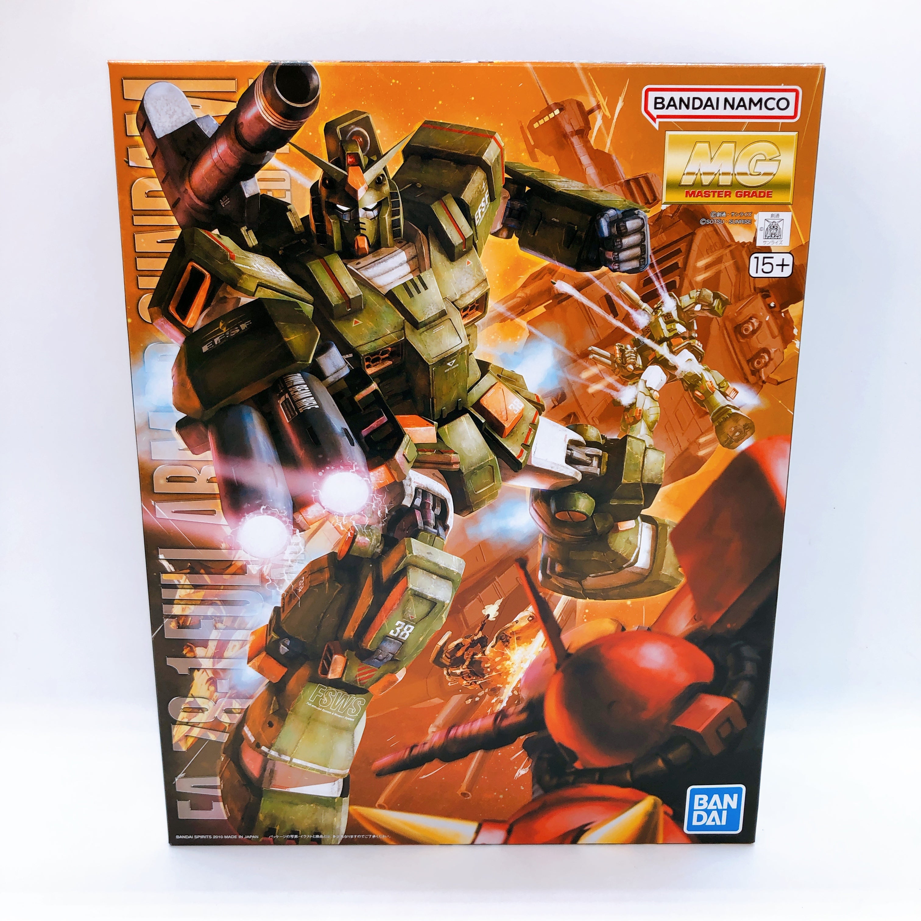 MG 1/100 FA-78-1 Full Armor Gundam Gunpla MSV Model Kit Bandai Japan FASTSHIP