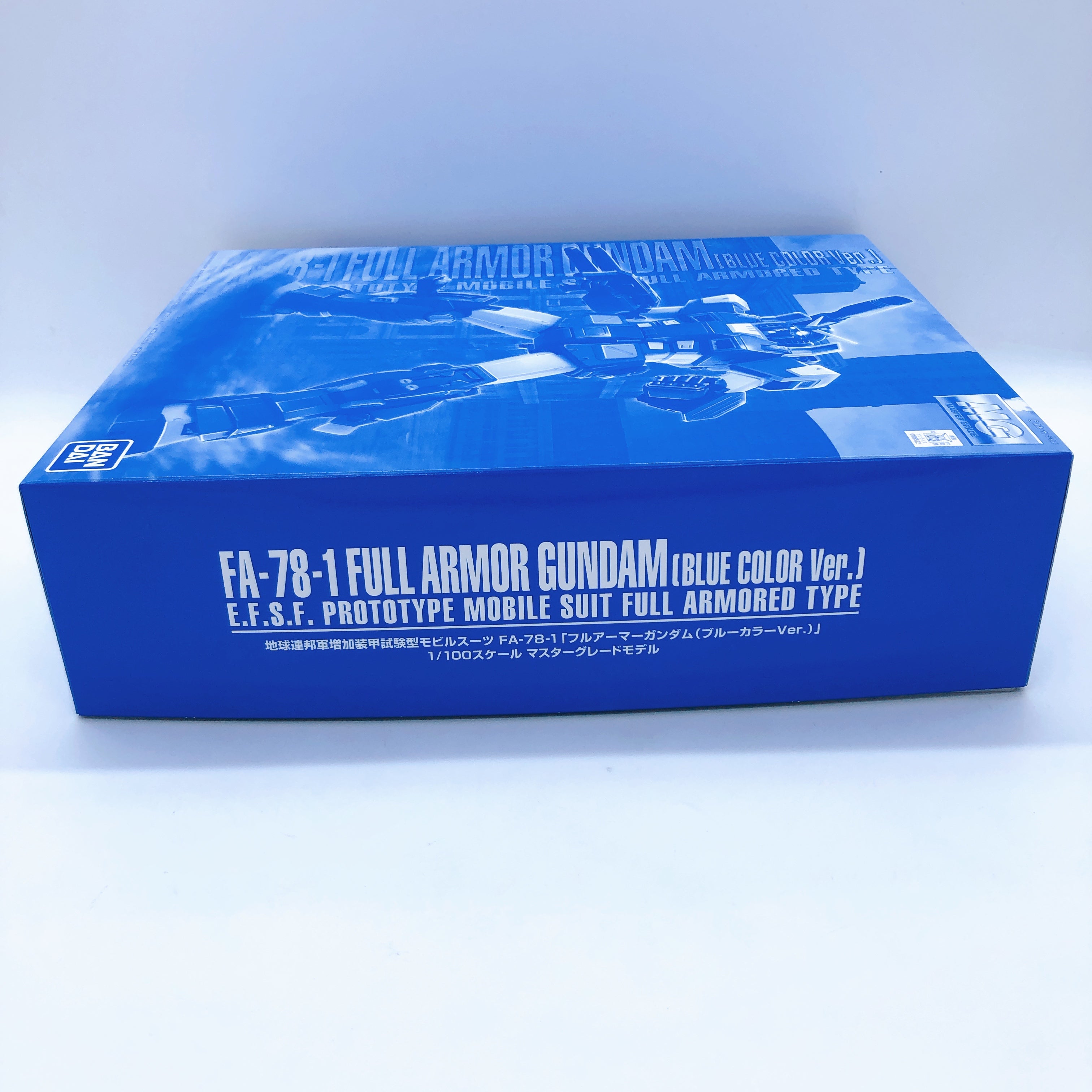 MG 1/100 Full Armor Gundam Blue Color Ver Model Kit Premium Bandai NEW FASTSHIP