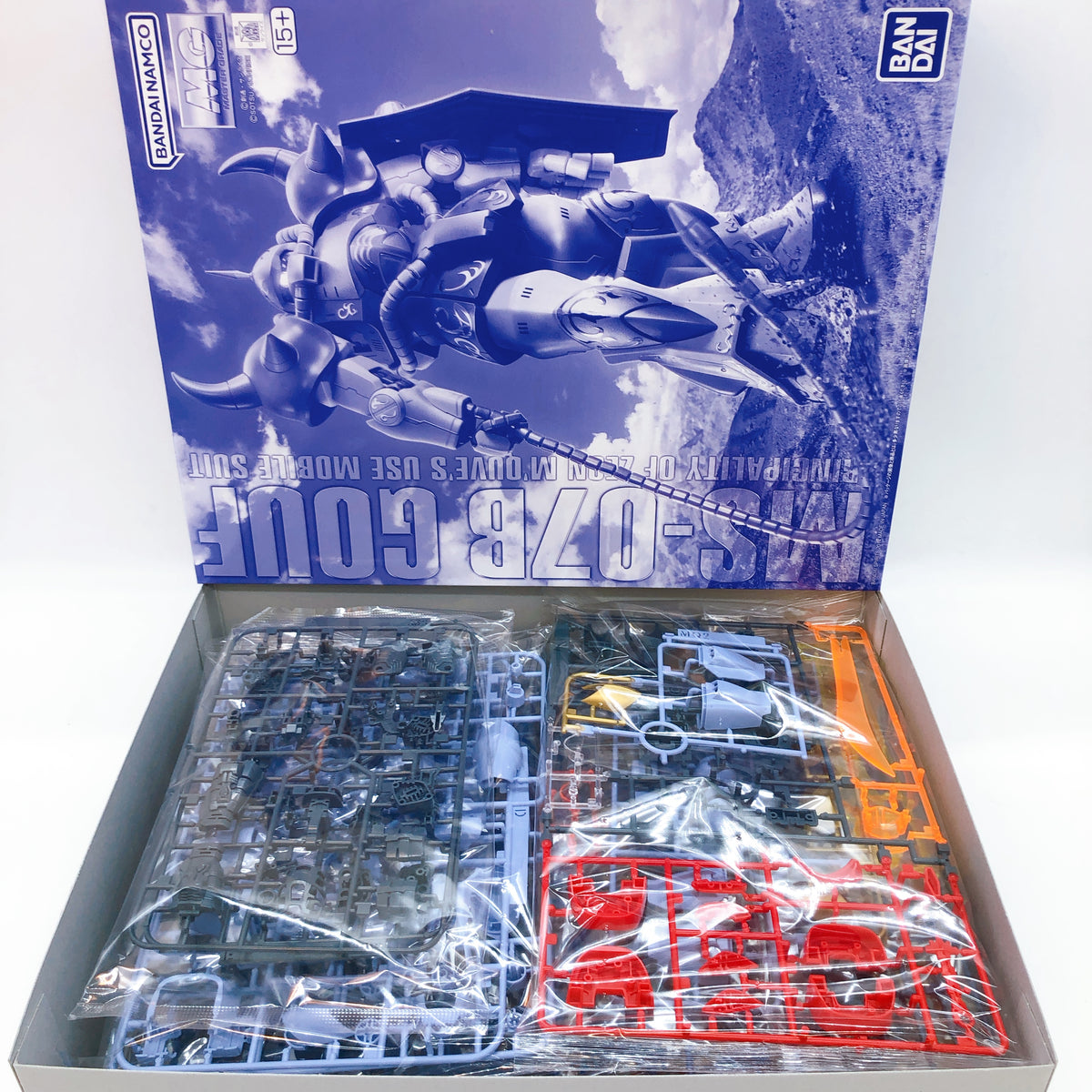 MG 1/100 Gouf M'Quve Use MS-07B Gundam Gunpla Model Kit Premium Bandai Japan NEW