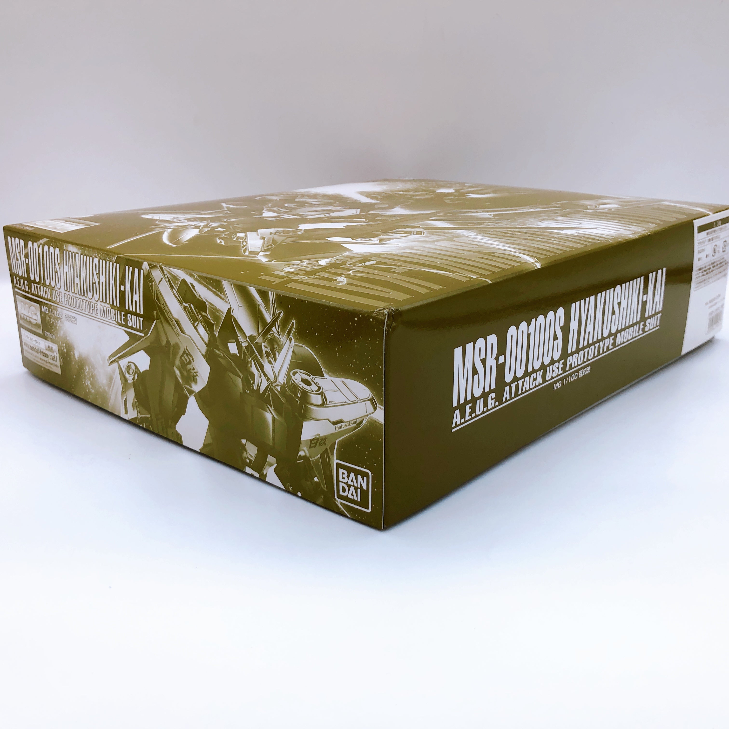 MG 1/100 Hyakushiki-Kai MSR-00100S Gundam Model Kit 15+ Premium Bandai Japan NEW