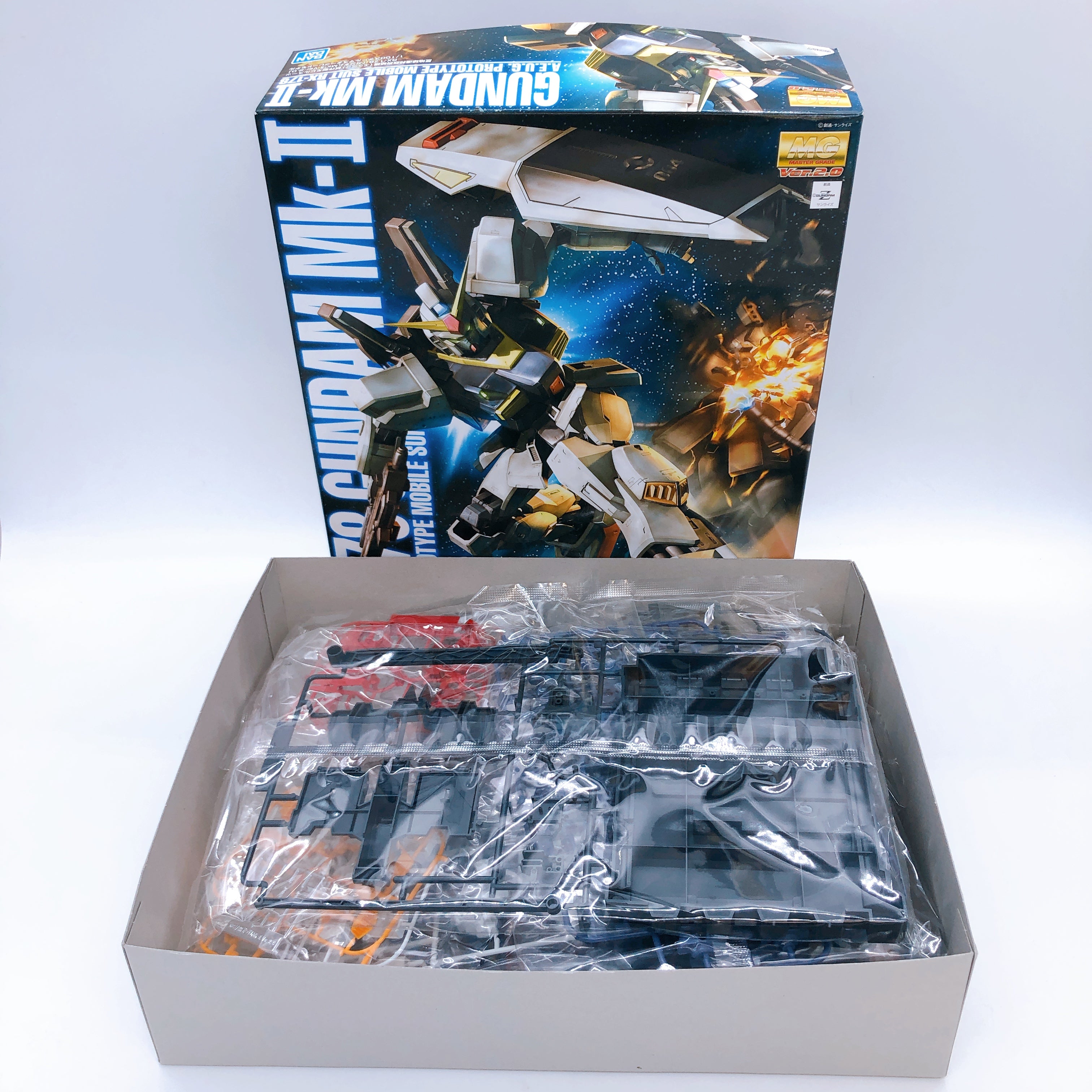 MG 1/100 GUNDAM Mk-II Ver.2.0 RX-178 Gunpla Model Kit BANDAI FASTSHIP