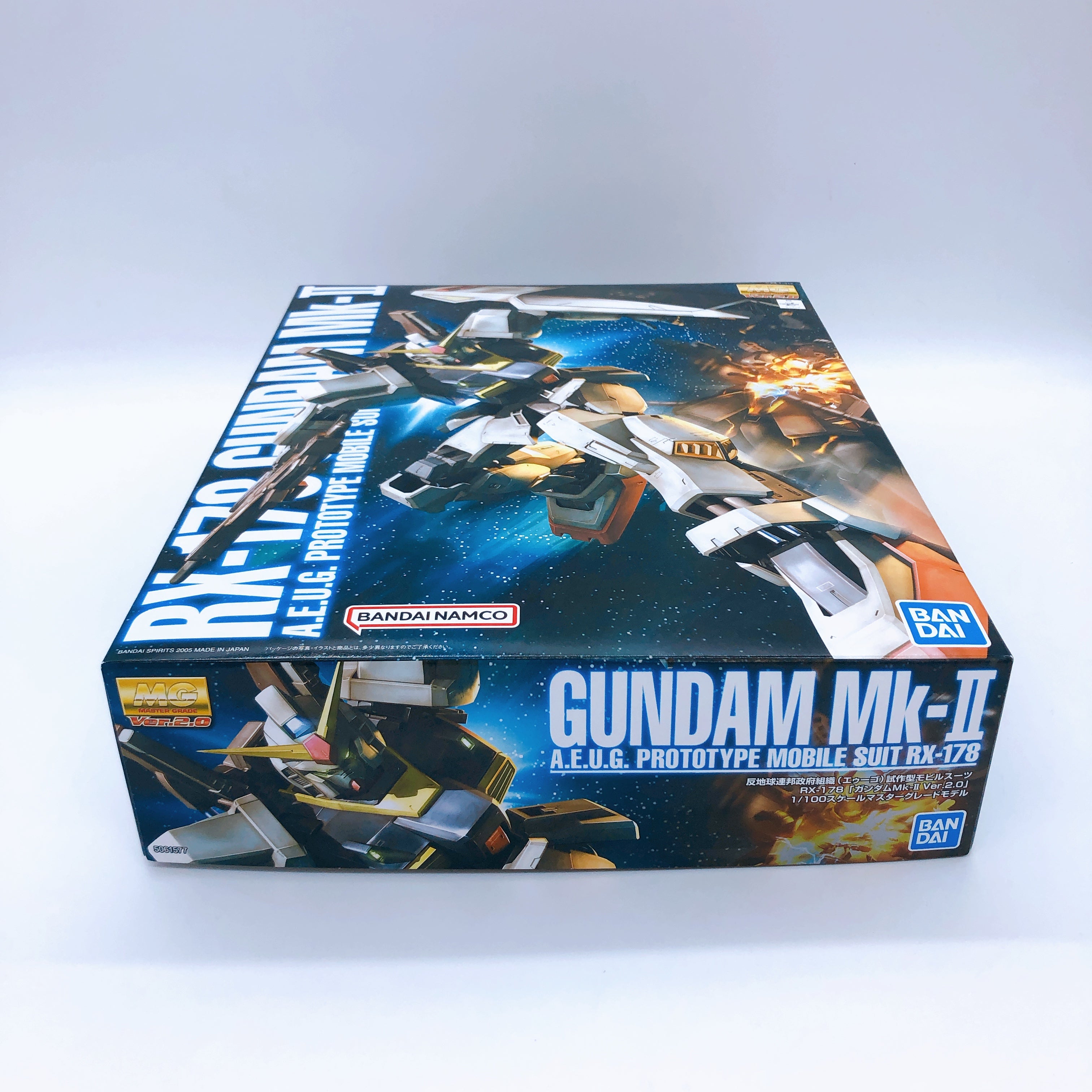 MG 1/100 GUNDAM Mk-II Ver.2.0 RX-178 Gunpla Model Kit BANDAI FASTSHIP