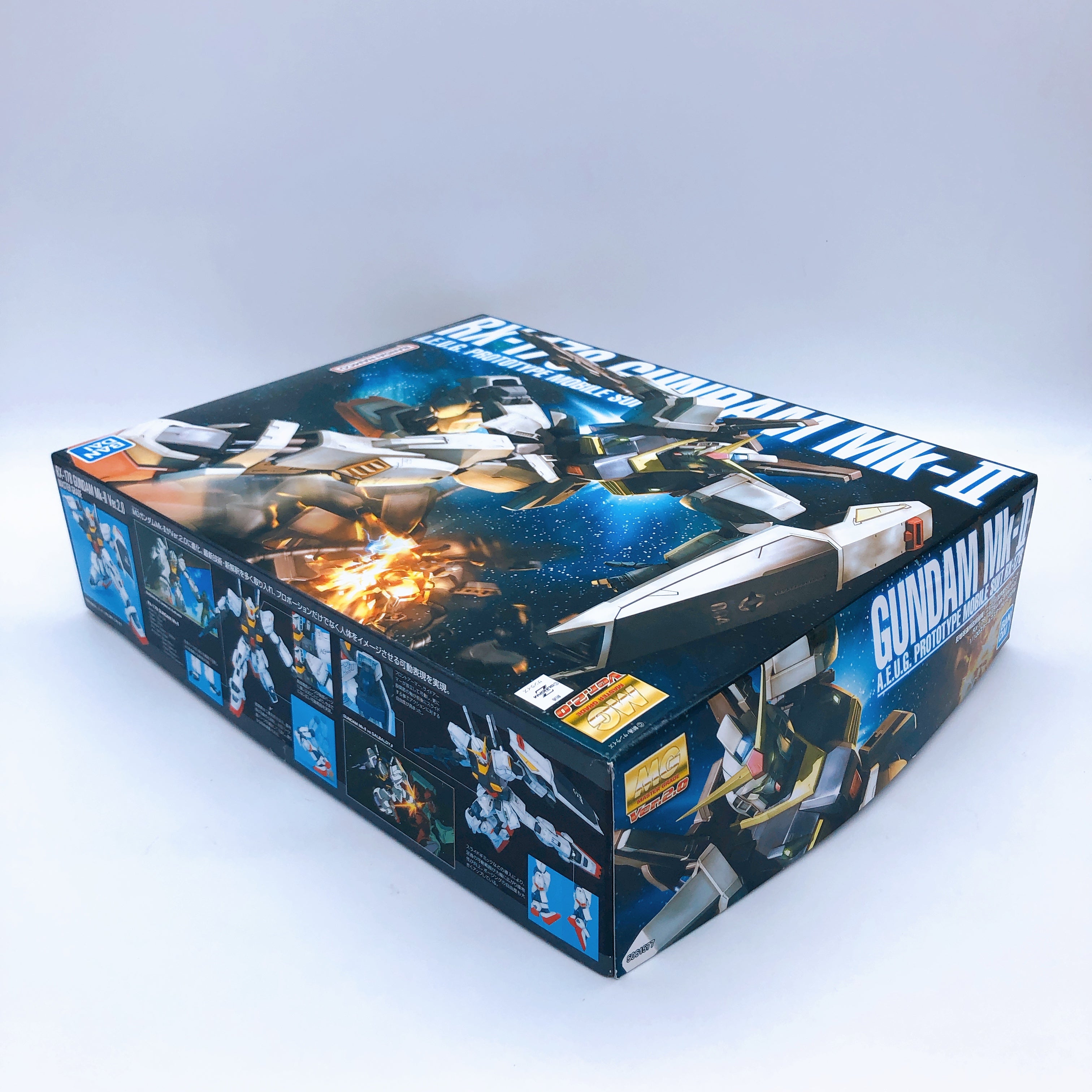 MG 1/100 GUNDAM Mk-II Ver.2.0 RX-178 Gunpla Model Kit BANDAI FASTSHIP