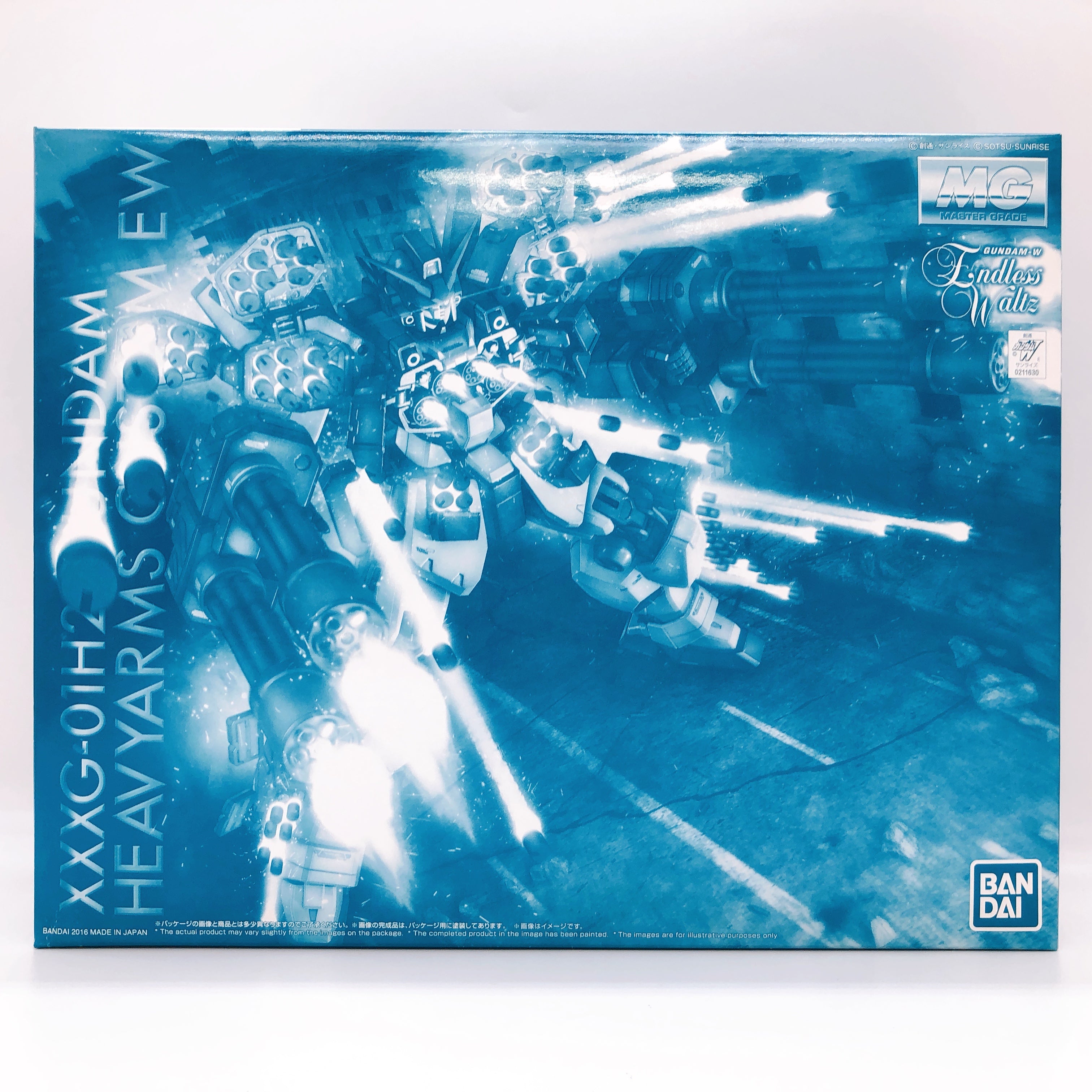 MG 1/100 Gundam Heavyarms Custom EW XXXG-01H2 Model Kit Premium Bandai Japan NEW