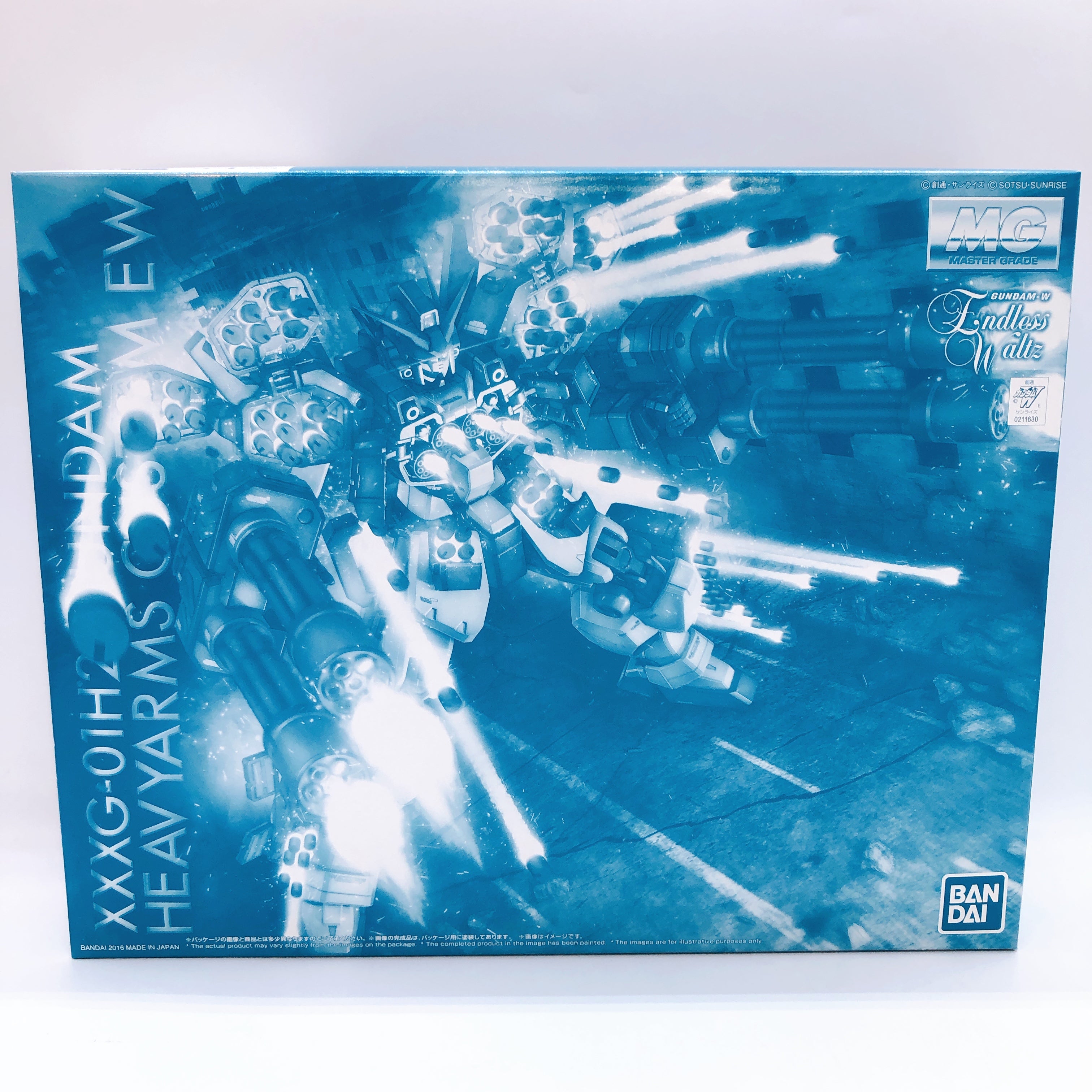 MG 1/100 Gundam Heavyarms Custom EW XXXG-01H2 Model Kit 15+ Premium Bandai Japan