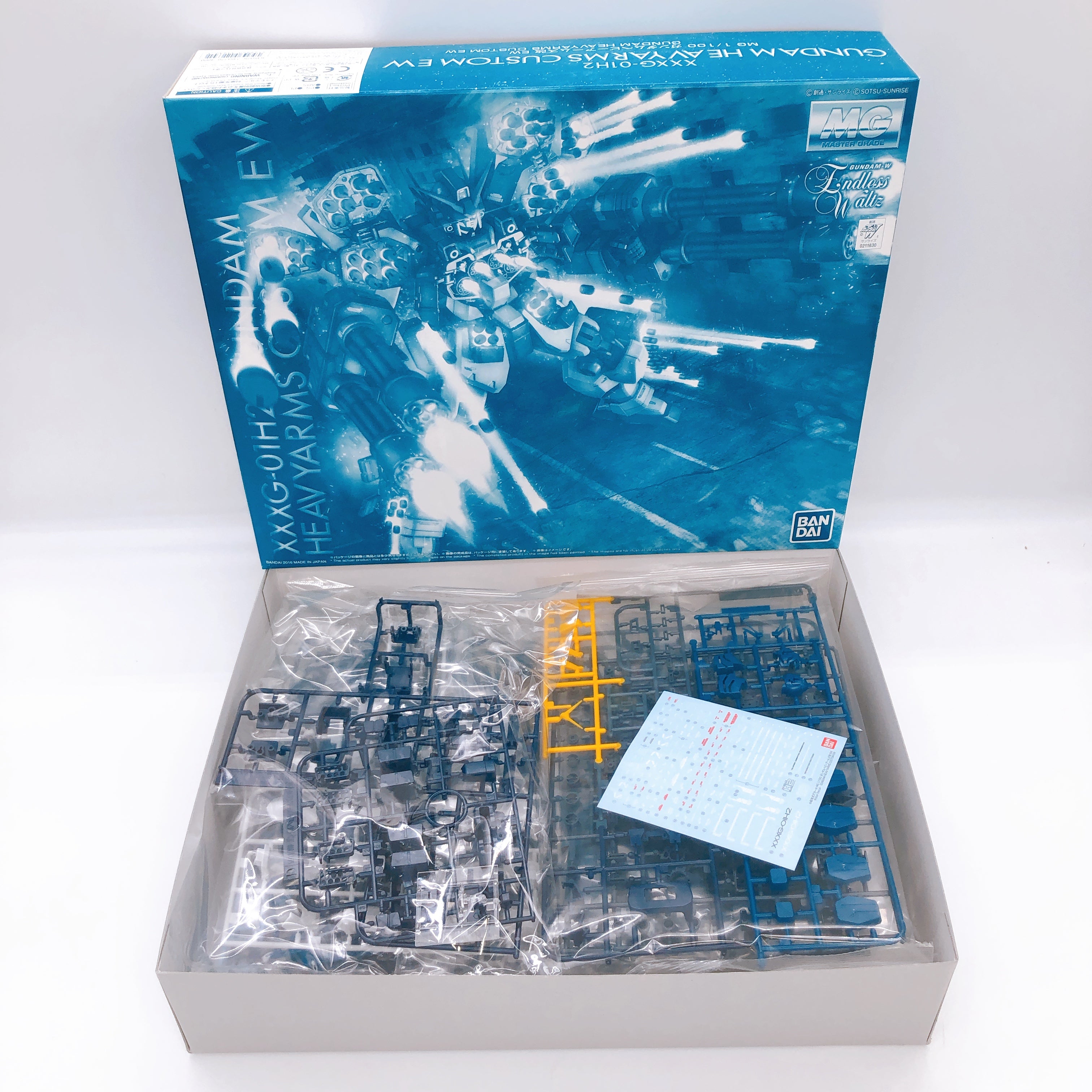 MG 1/100 Gundam Heavyarms Custom EW XXXG-01H2 Model Kit Premium Bandai Japan NEW