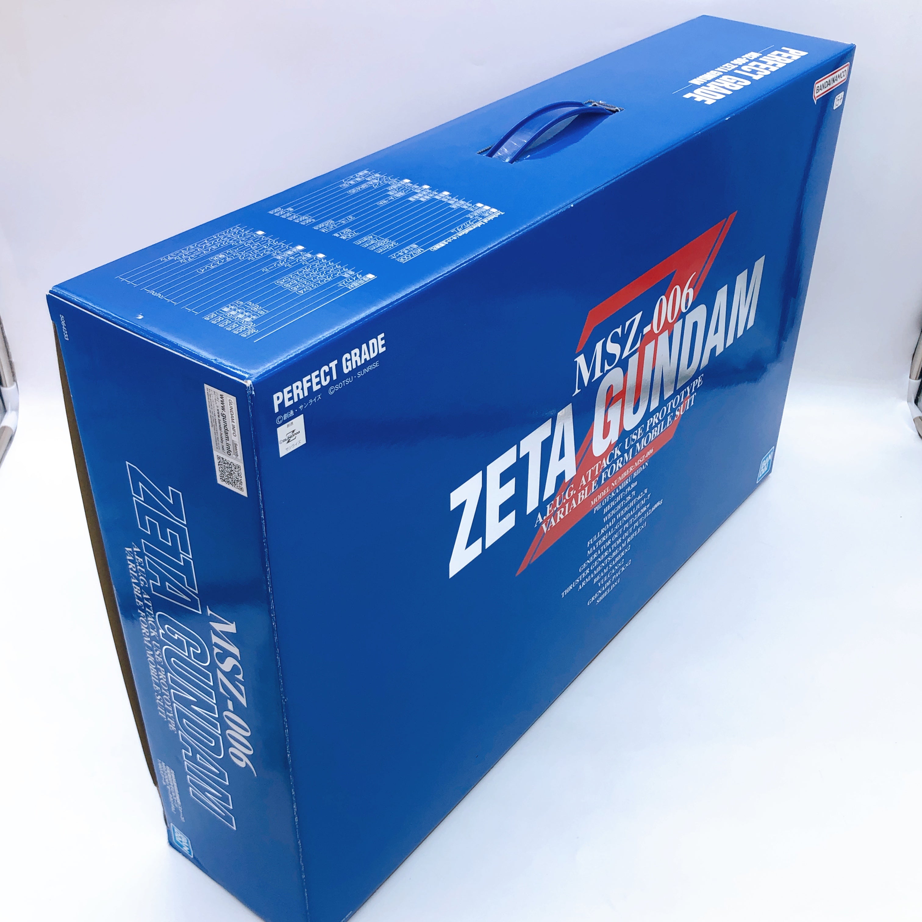 PG 1/60 Zeta Gundam MSZ-006 Gunpla Plastic Model Kit Bandai Japan NEW FASTSHIP